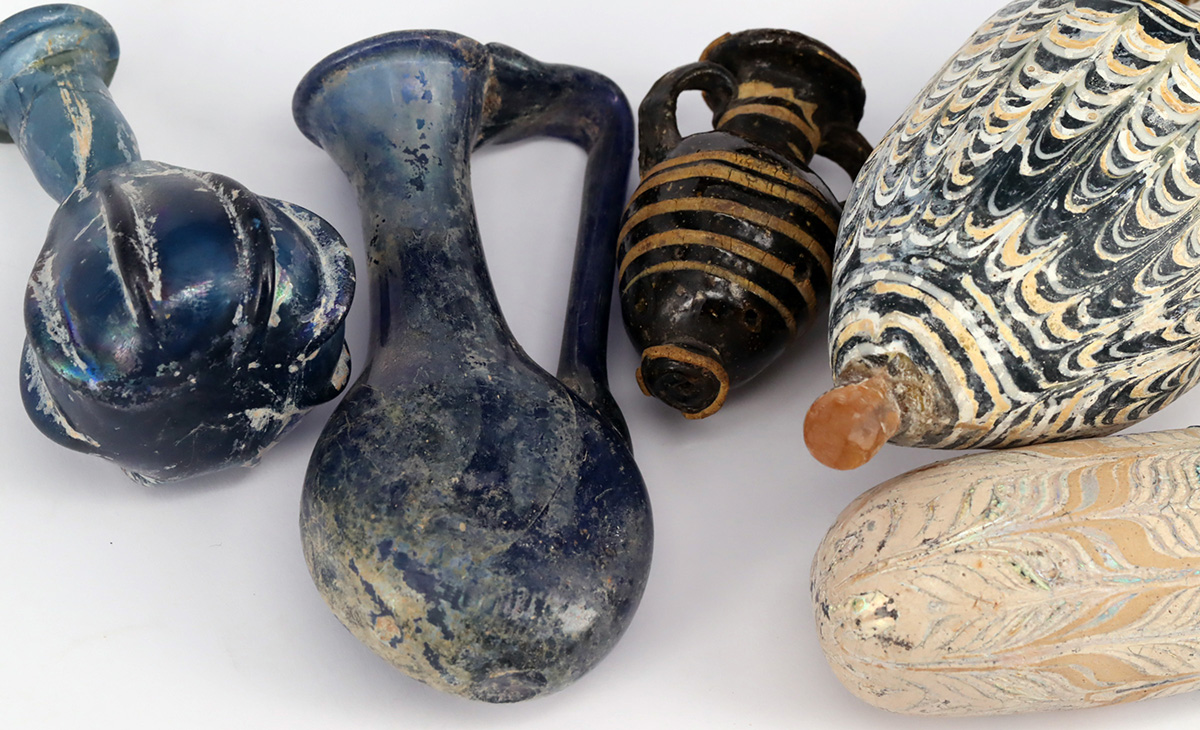 Konvolut von einem Vogel und 5 antiken Gefäßen: Sammlungsauflösung (Angaben aus privatem - Image 11 of 11