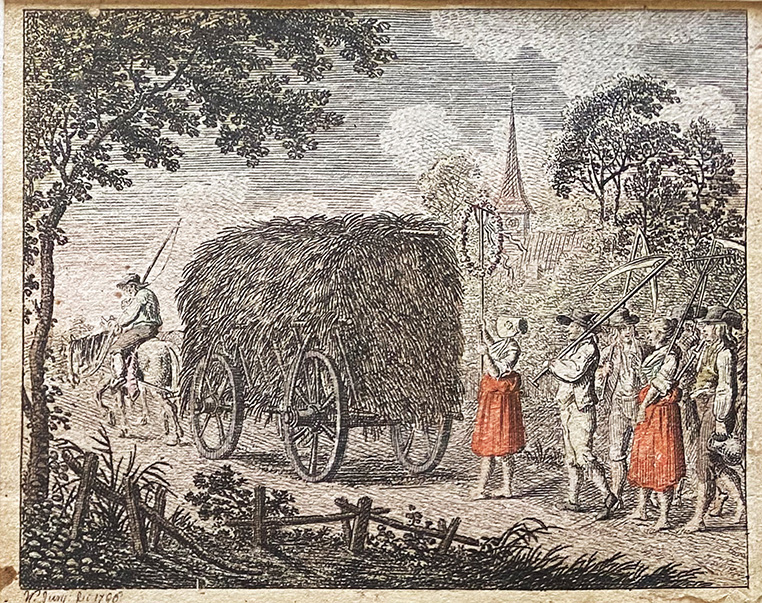 16 kleine kolorierte Kupferstiche von Johann Friedrich Wilhelm Jury (1763-1829, deutscher Maler, - Image 6 of 7