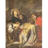 Johann Hulsman (1610-1652), Pietà oder "Der tote Christus von Maria, Veronika und Johannes beweint",