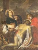 Johann Hulsman (1610-1652), Pietà oder "Der tote Christus von Maria, Veronika und Johannes beweint",