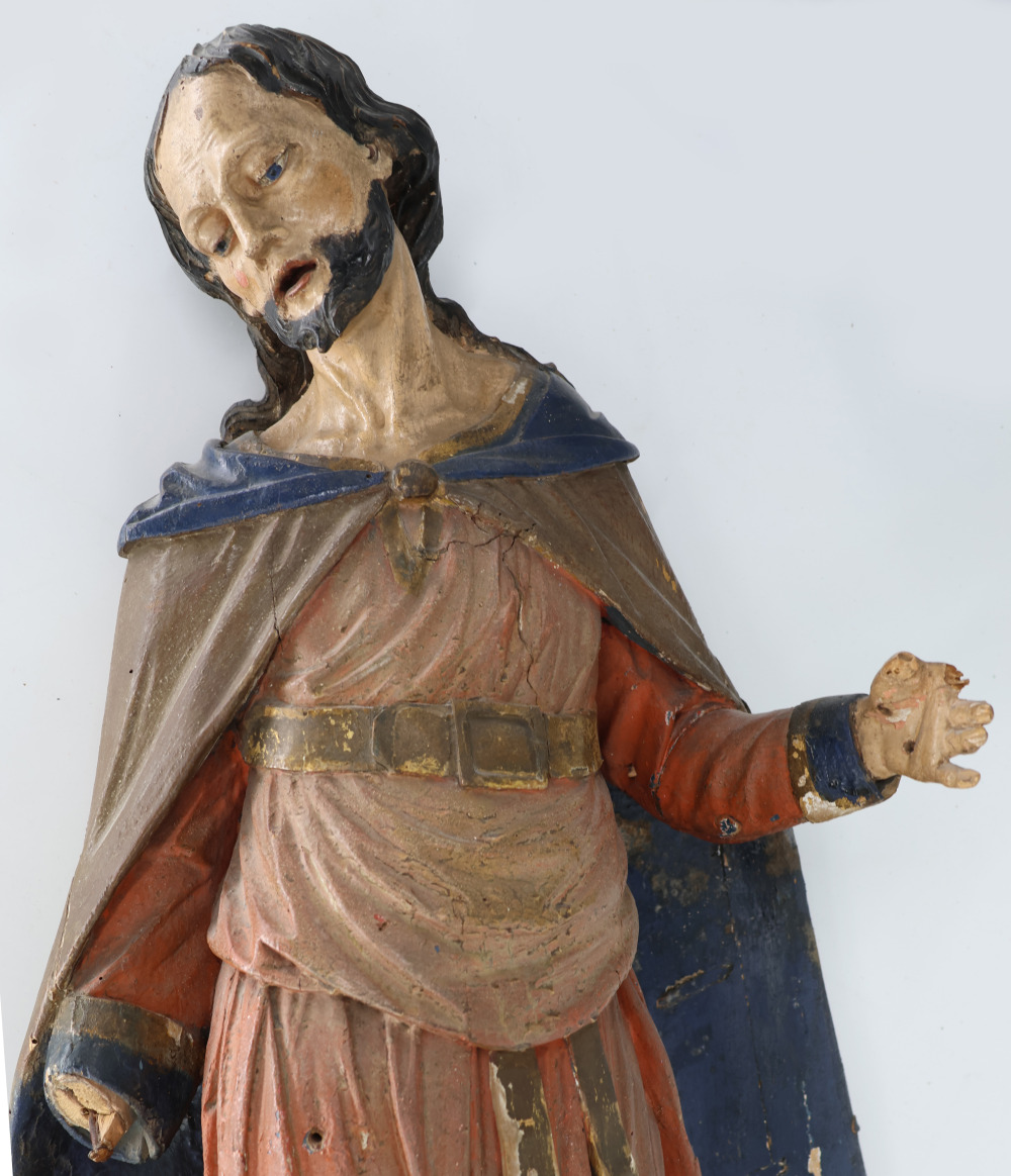 Süddeutsch, 18. Jh., Figur eines Heiligen oder eines Pilgers - Image 3 of 6