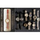 Konvolut Armbanduhren, Sammlungsauflösung, insgesamt 16 Stück, darunter 2x Agnex Watch Crystal 3ATM,