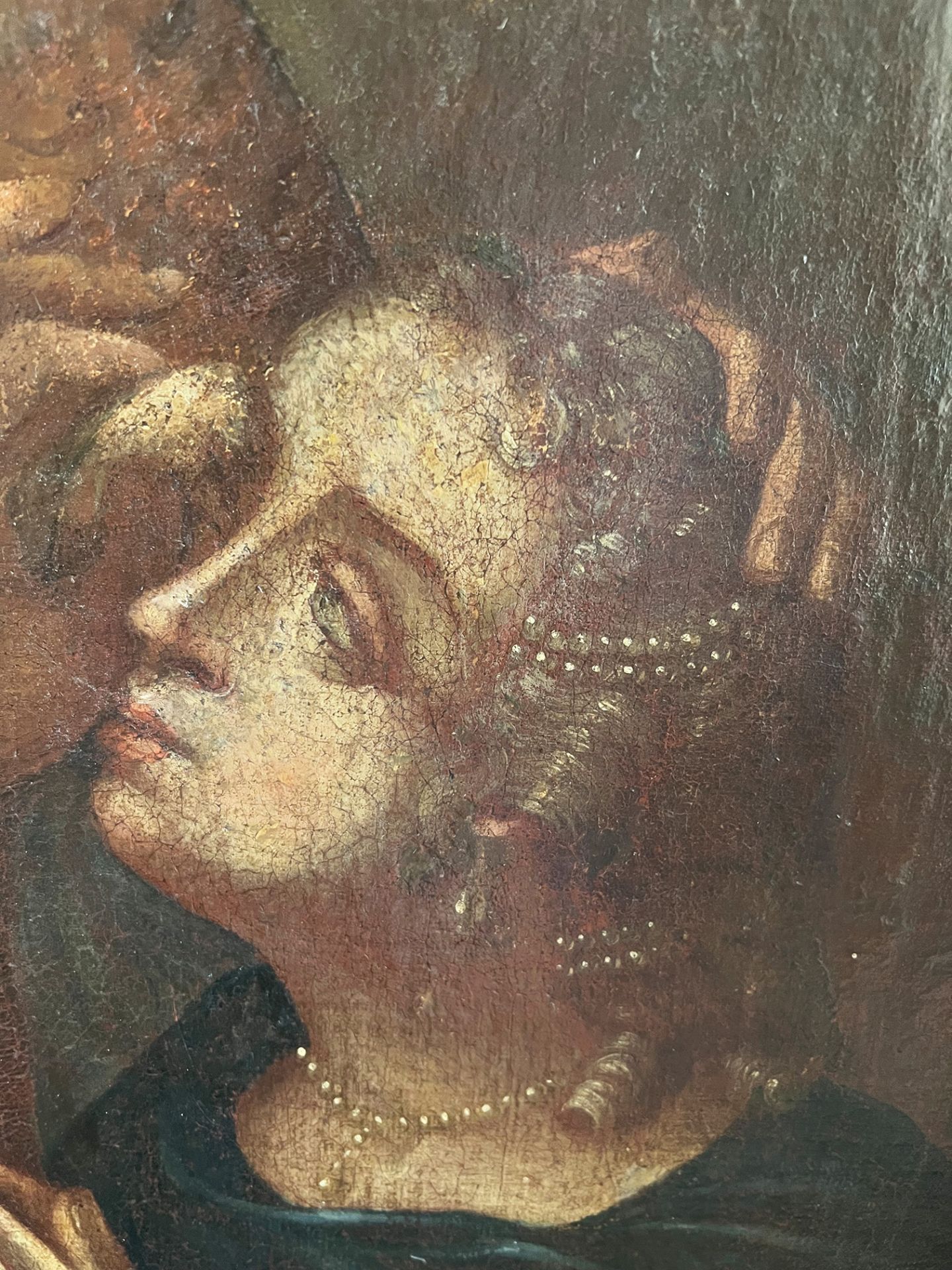Unbekannter Künstler, Franken, 18. Jh., Hl. Gerhartus segnet ein Mädchen. Unknown artist, Saint - Bild 6 aus 8