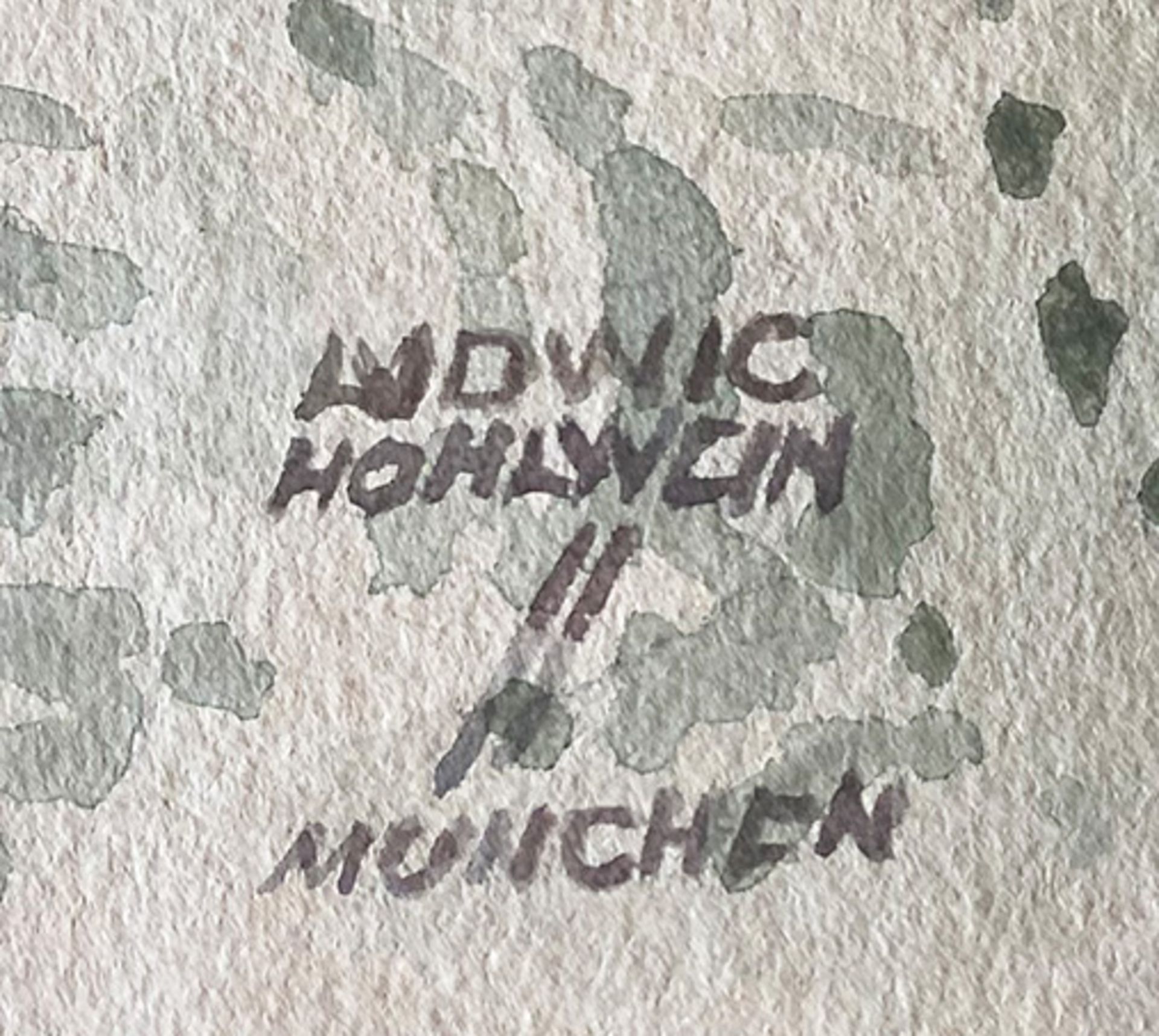 Ludwig Hohlwein (Wiesbaden 1874 - 1949 Berchtesgaden, deutscher Plakatkünstler, Grafiker und Maler), - Bild 5 aus 7