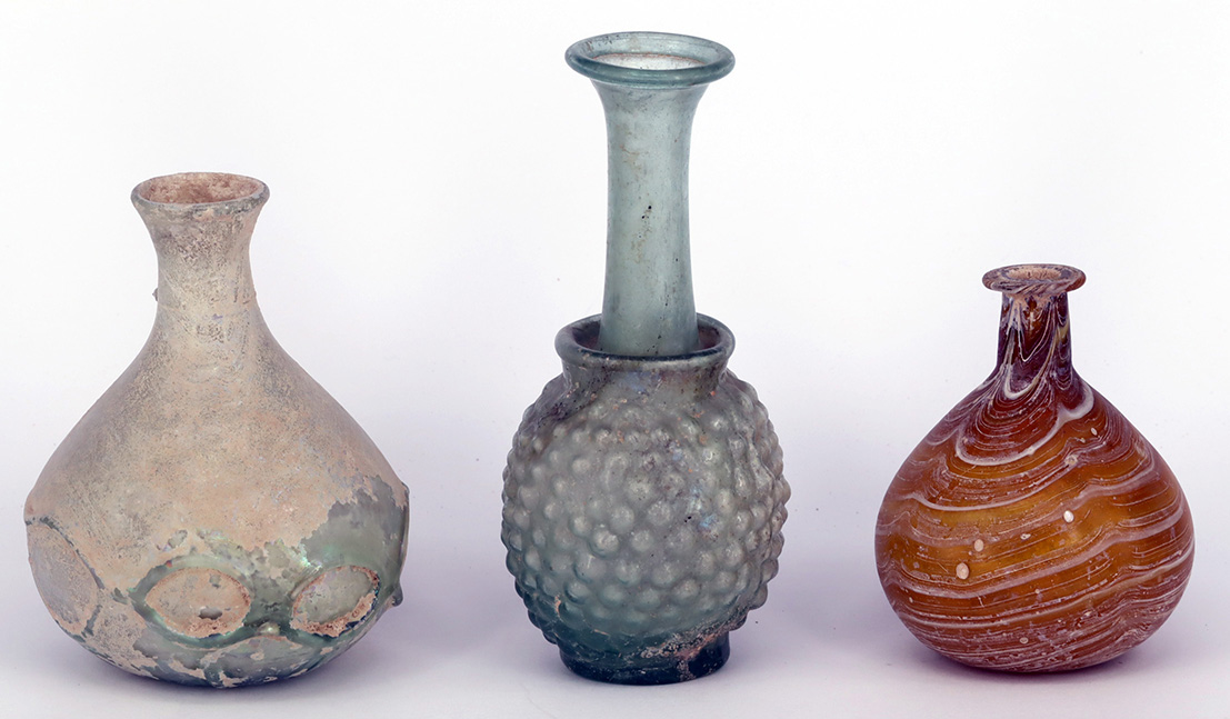 Konvolut von 6 antiken Glasobjekten, Sammlungsauflösung (Angaben aus privatem Sammlungskatalog - Image 5 of 14