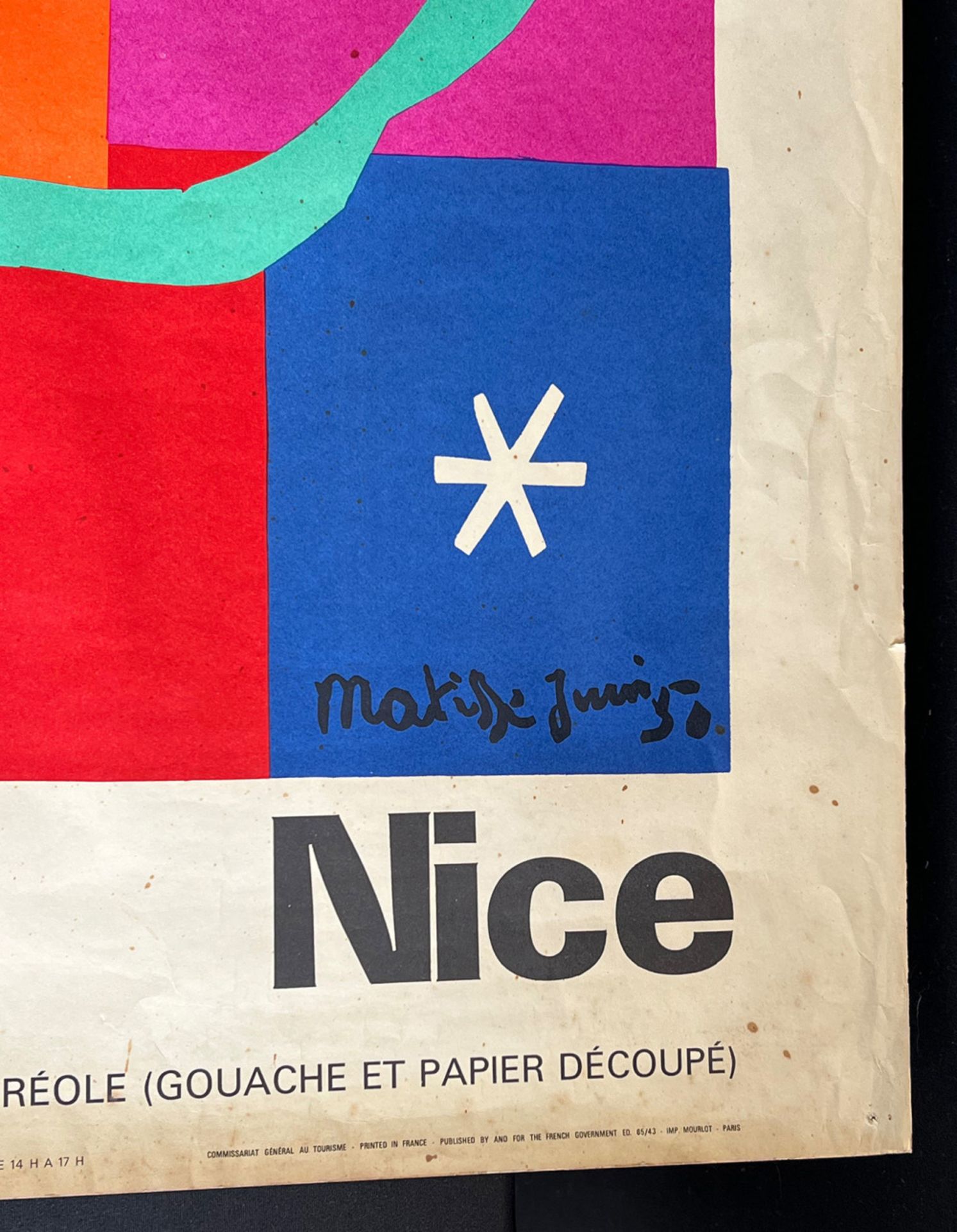 Henri Matisse. Le Cateau-Cambrésis 1869 - 1954 Nizza: Danseuse créole. Werbeplakat des - Image 7 of 13