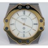 Chopard Reisewecker 'St. Moritz' / A Chopard travel alarm clock, Genf, rücks. Nr. T8047 / 0925, Werk