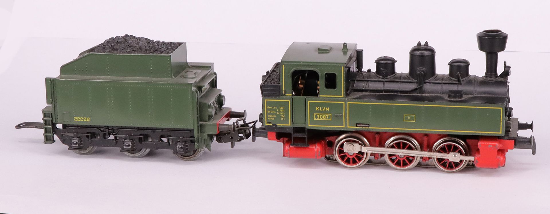 Konvolut Märklin, Spur H0, Lokomotiven (E-Loks, Dampfloks und einige Tender), bespielt, - Bild 12 aus 13