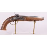 Perkussionspistole D. Donati, um 1900, L 34 cm. Percussion pistol D. Donati, around 1900, L 34 cm