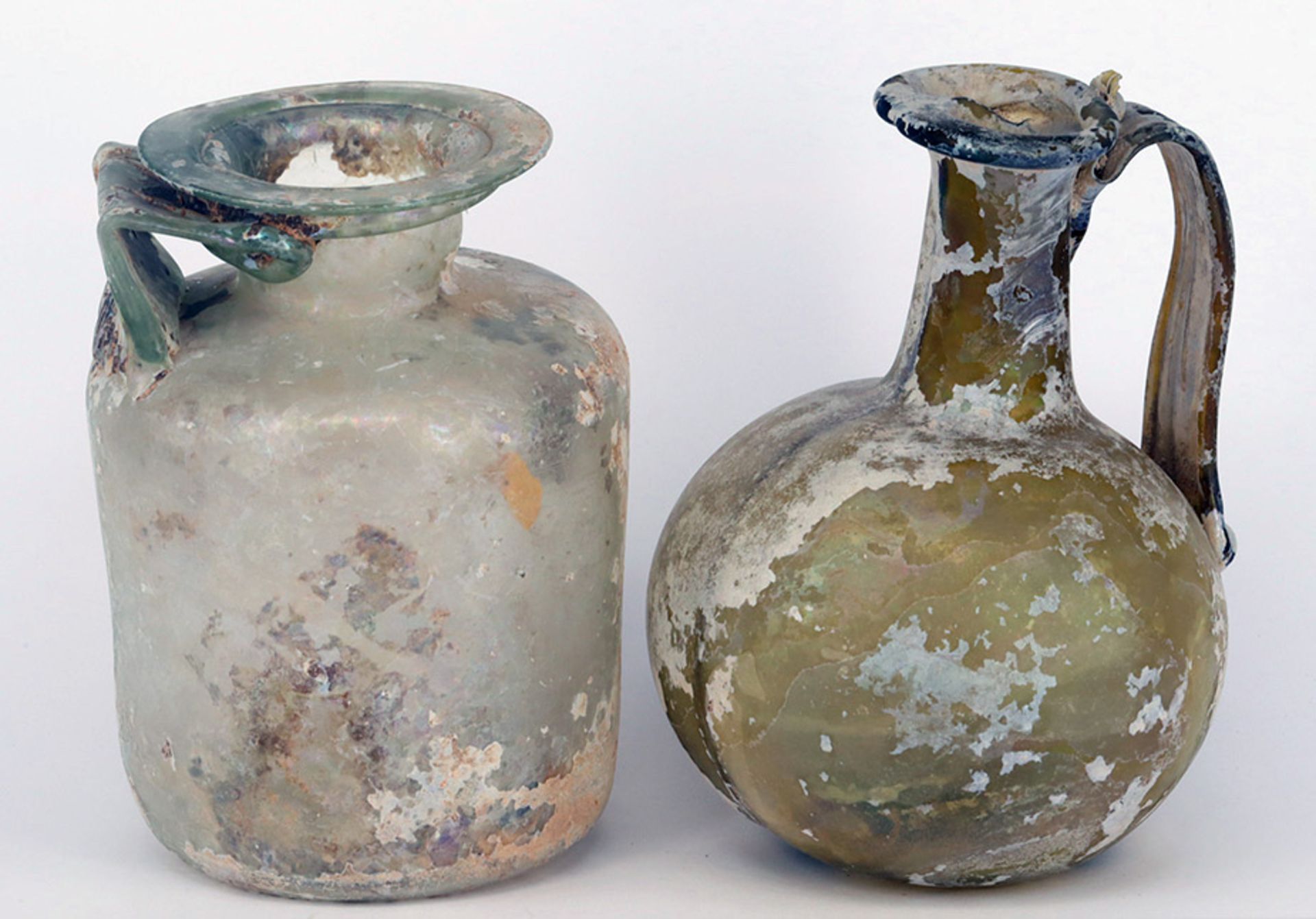 Konvolut von 6 antiken Glasgefäßen, Sammlungsauflösung (Angaben aus privatem Sammlungskatalog Otto - Bild 4 aus 9