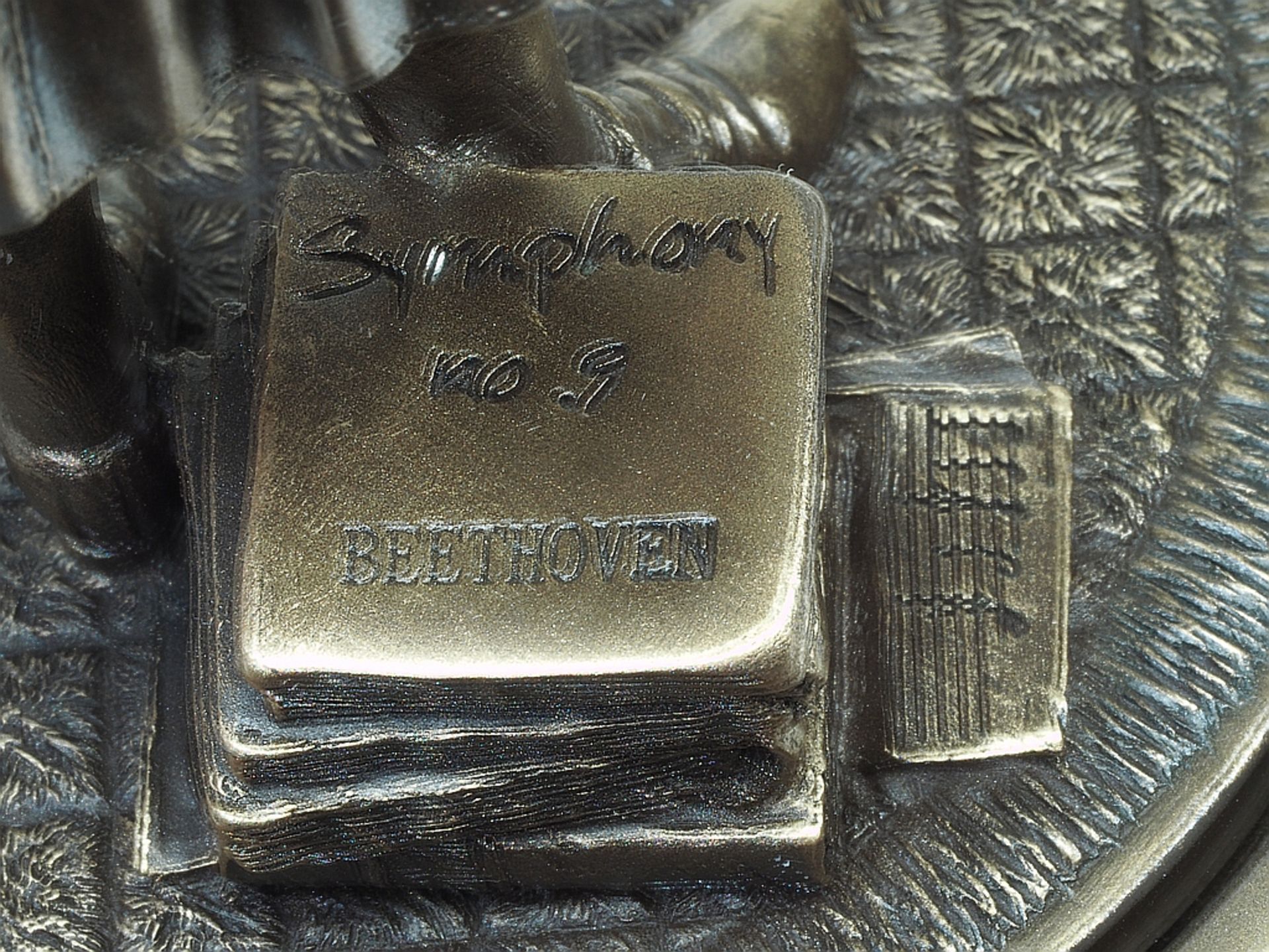 Figürliche Spieluhr "Ludwig van Beethoven", bezeichnet Symhony No. 9. - Bild 8 aus 8