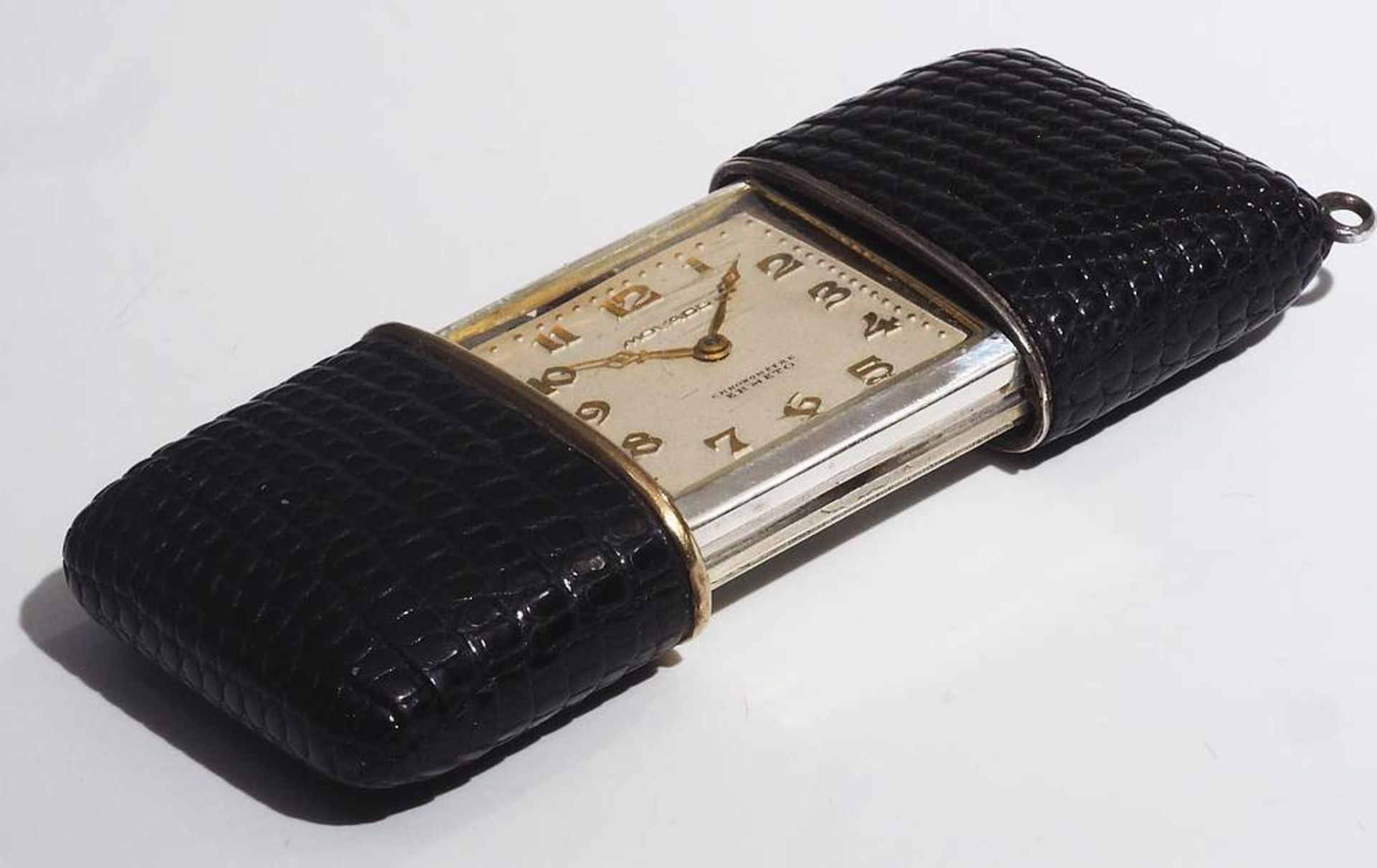 Seltene Movado Ermeto Chronometre Pocket watch. - Bild 5 aus 9