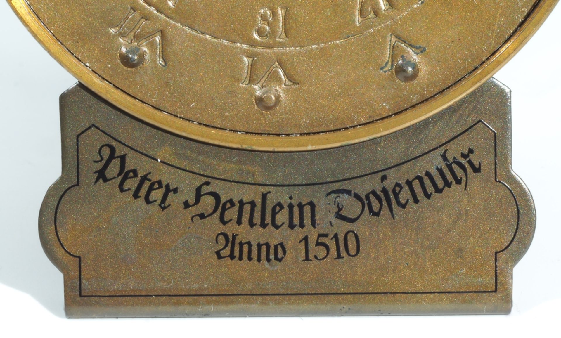 Peter Henlein Dosenuhr Anno 1510. - Image 6 of 7