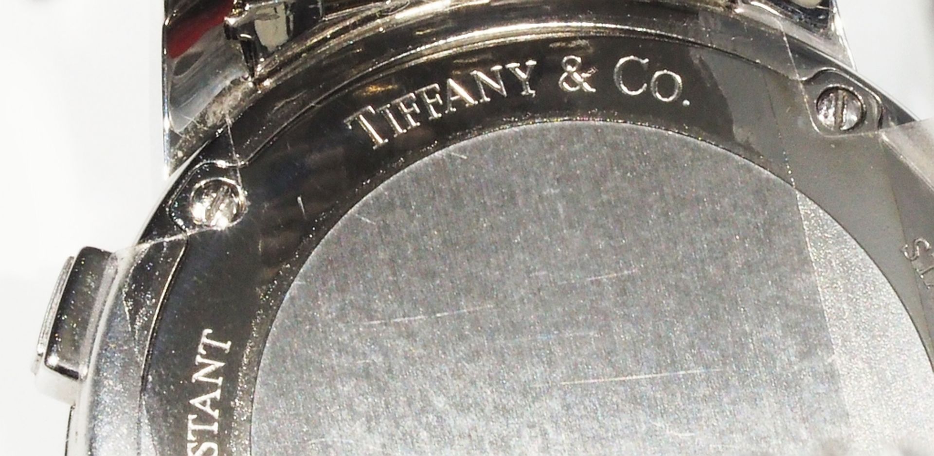 Herrenarmbanduhr TIFFANY & Co. Chronograph, Edelstahl. - Image 6 of 9