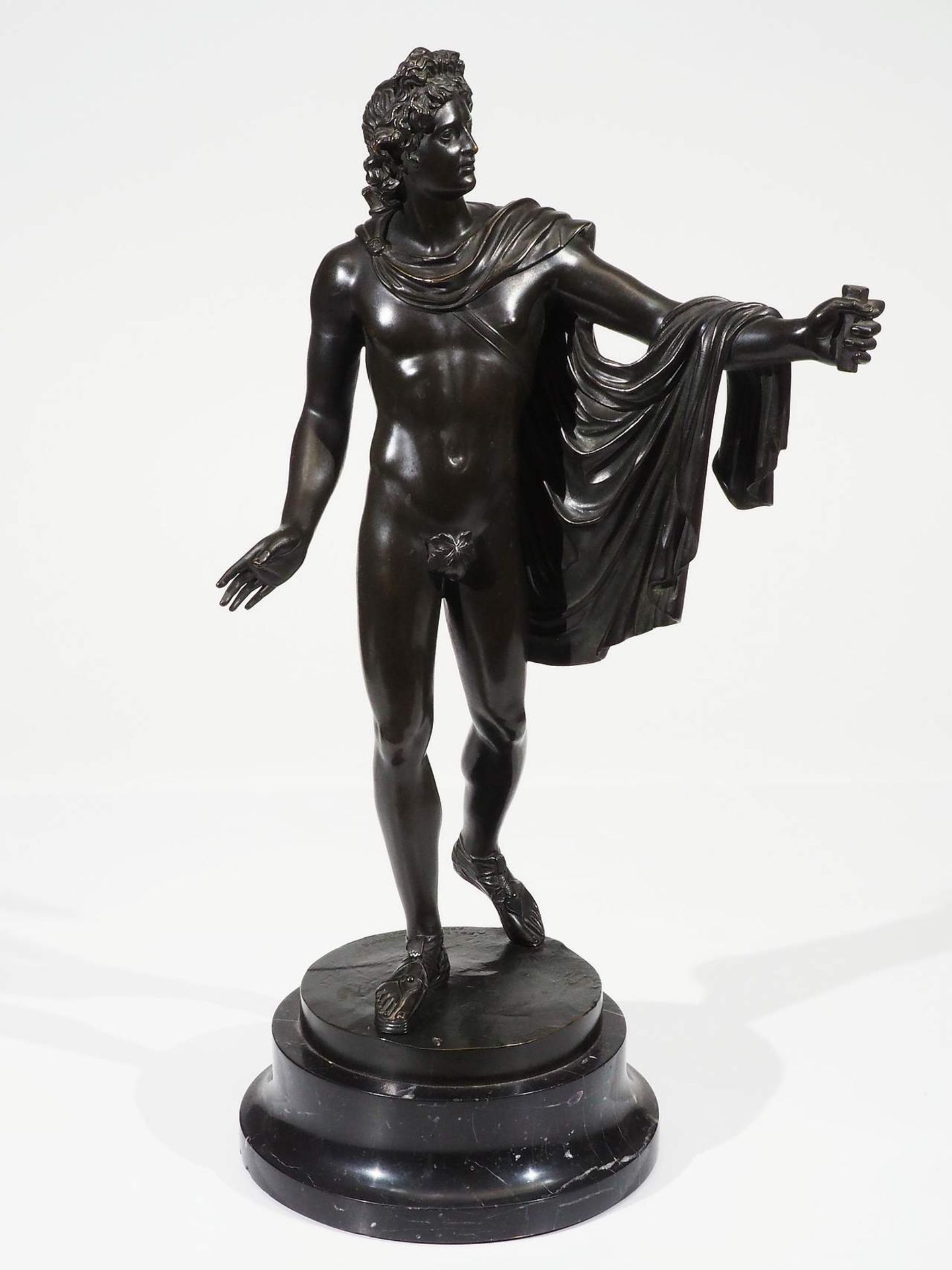 Apollo von Belvedere, Bronze. Neuzeitliche Fertigung. - Image 2 of 8
