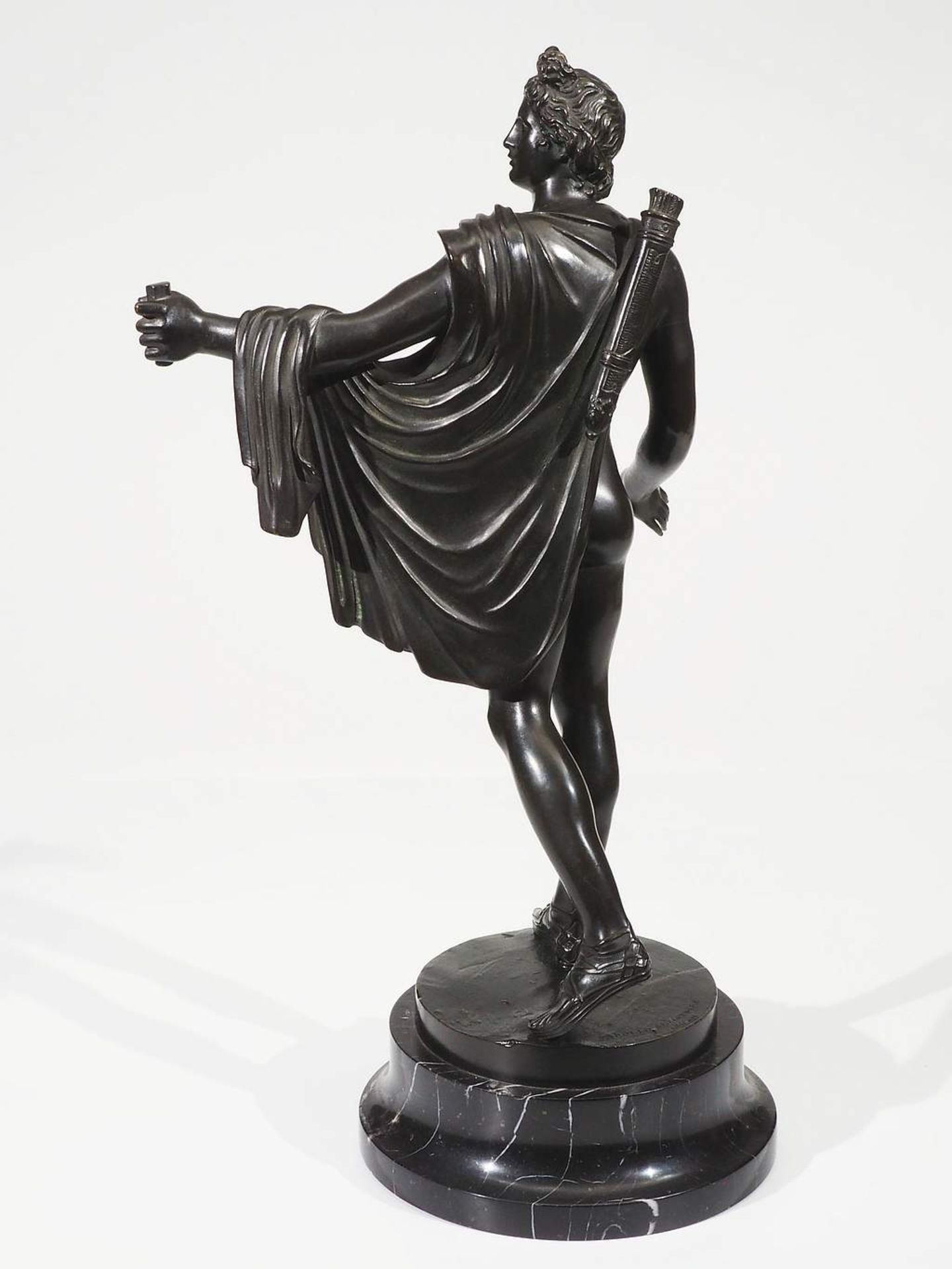 Apollo von Belvedere, Bronze. Neuzeitliche Fertigung. - Image 5 of 8