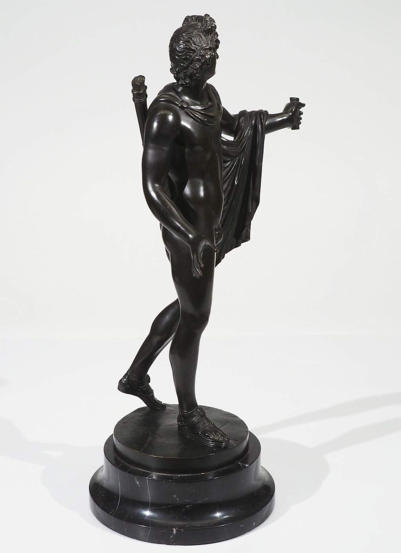 Apollo von Belvedere, Bronze. Neuzeitliche Fertigung. - Image 3 of 8