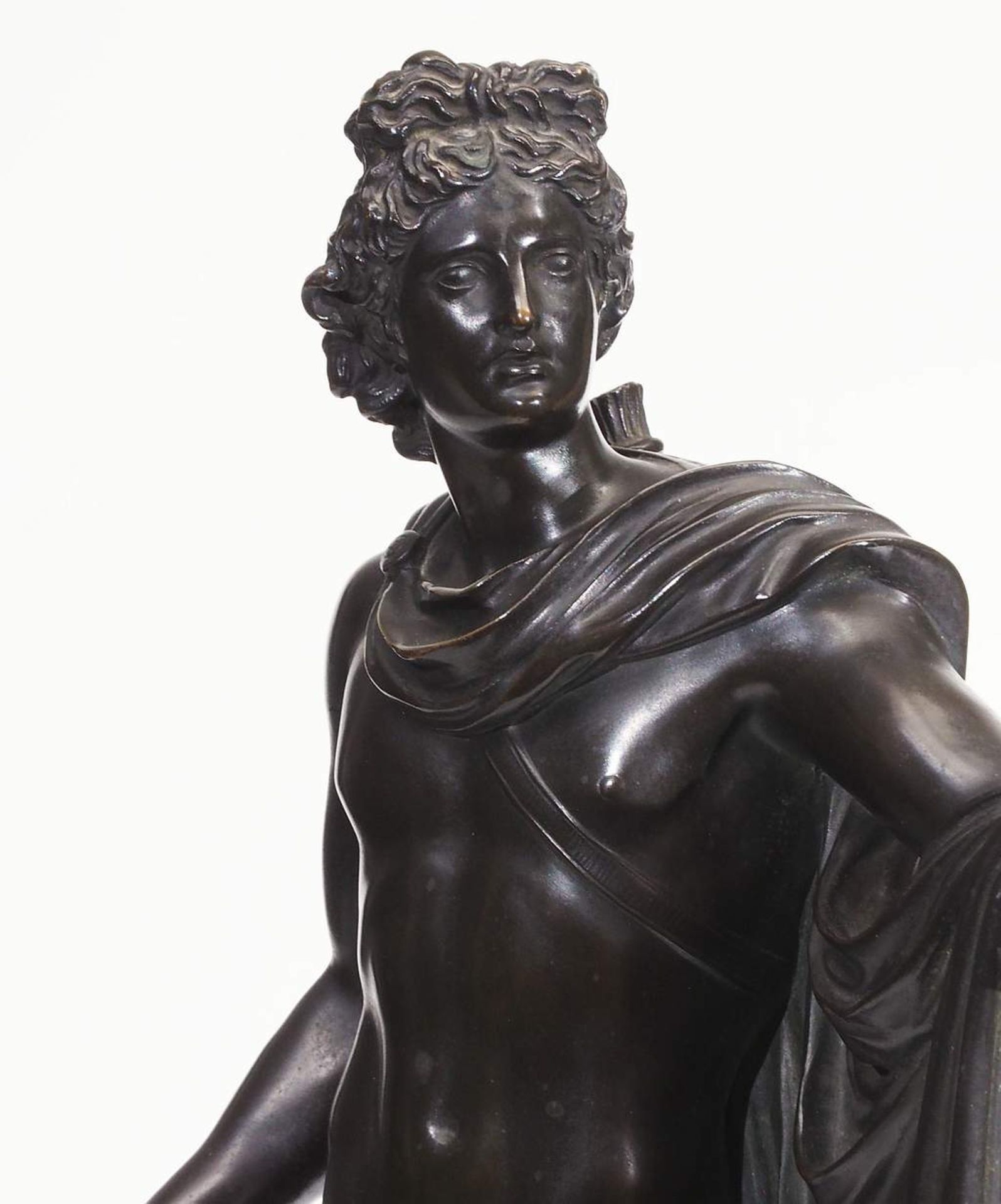 Apollo von Belvedere, Bronze. Neuzeitliche Fertigung. - Image 6 of 8
