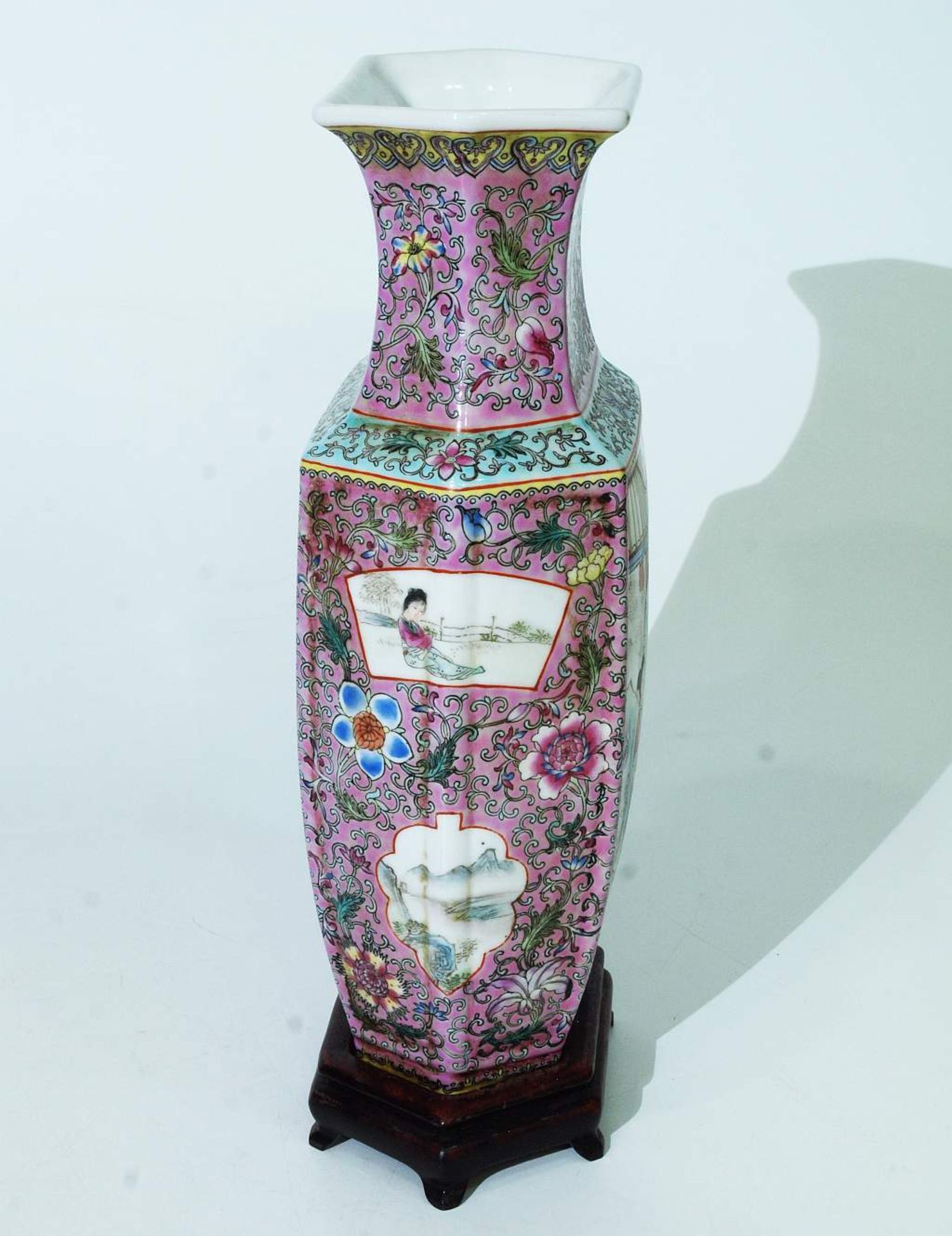 Vase Ching Dynasty. 19. Jahrhundert. - Image 5 of 9