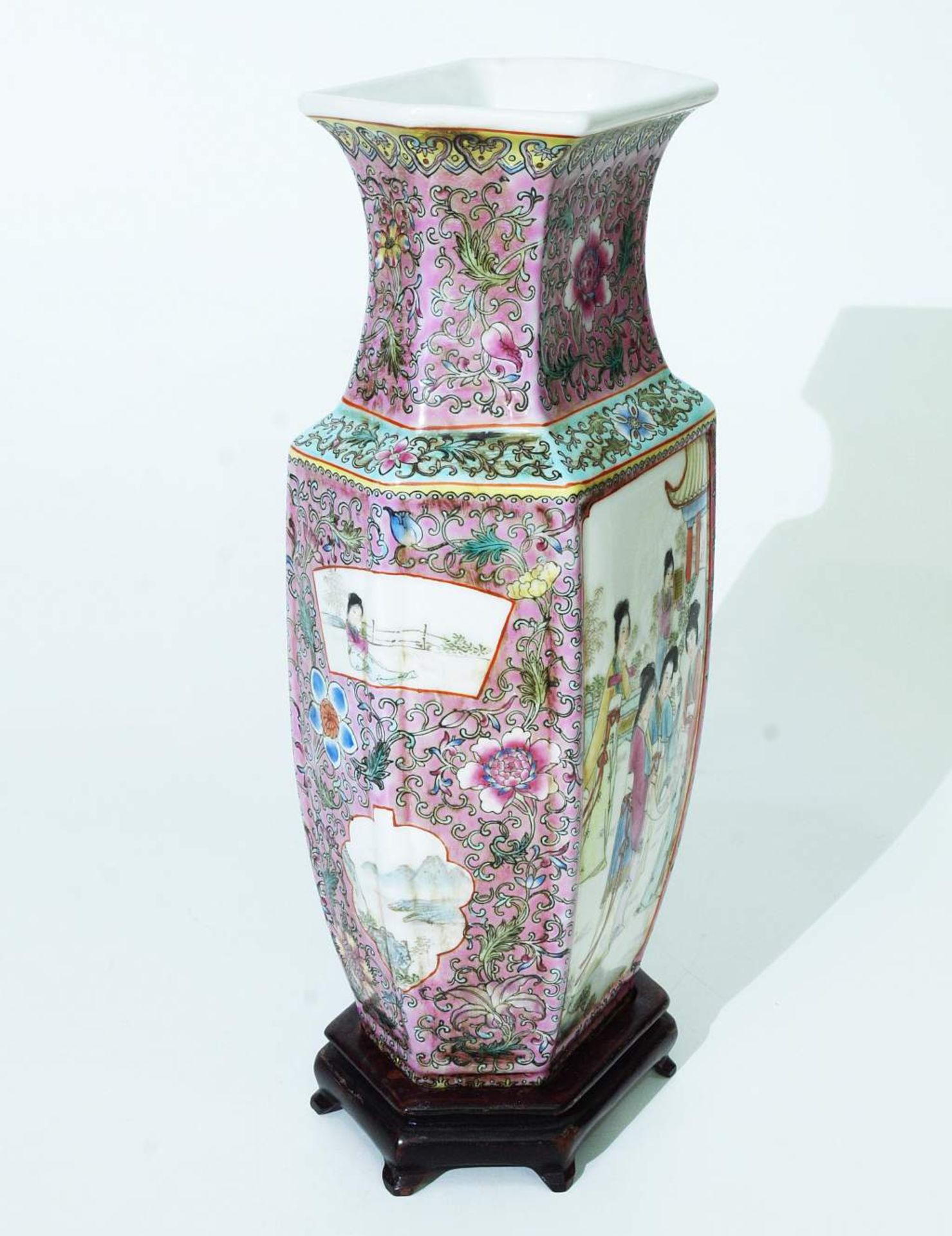 Vase Ching Dynasty. 19. Jahrhundert. - Image 4 of 9
