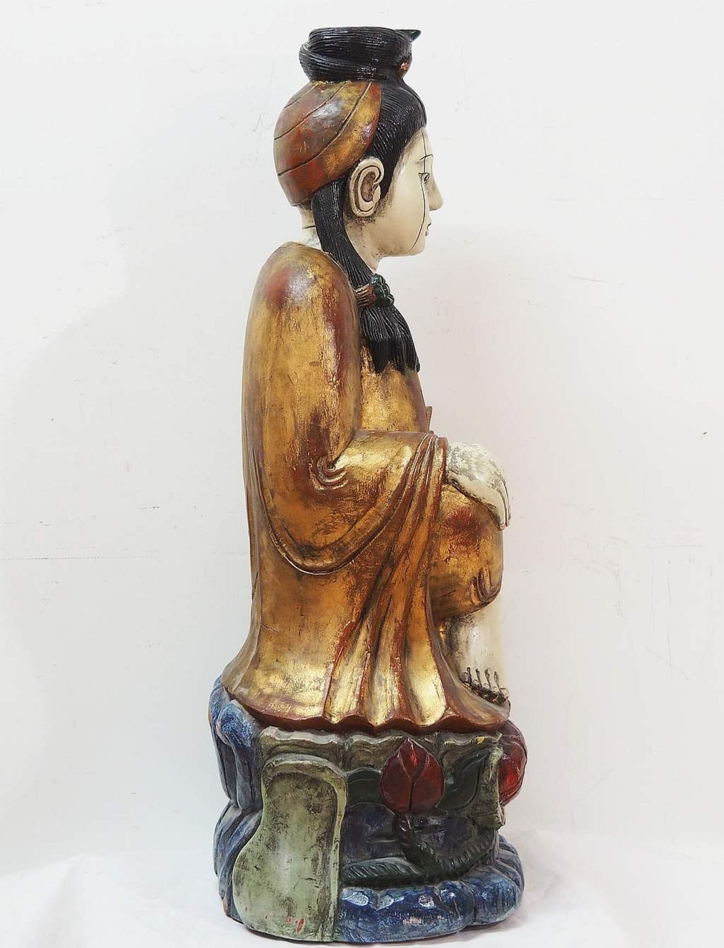 Guanyin-Buddha Statue. - Image 5 of 7