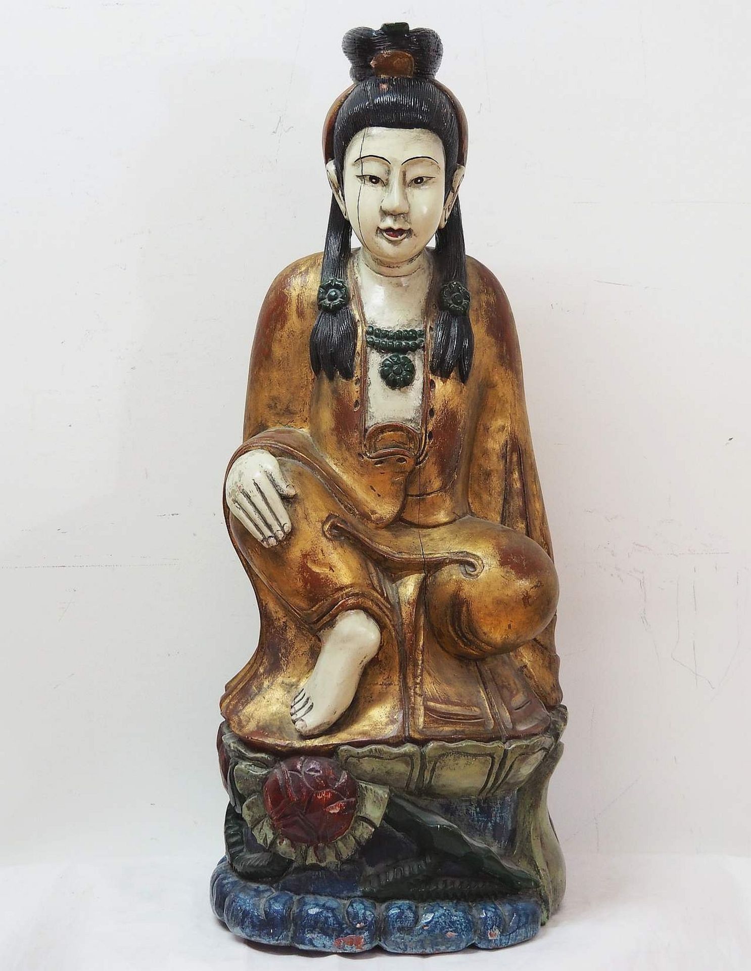 Guanyin-Buddha Statue. - Image 2 of 7