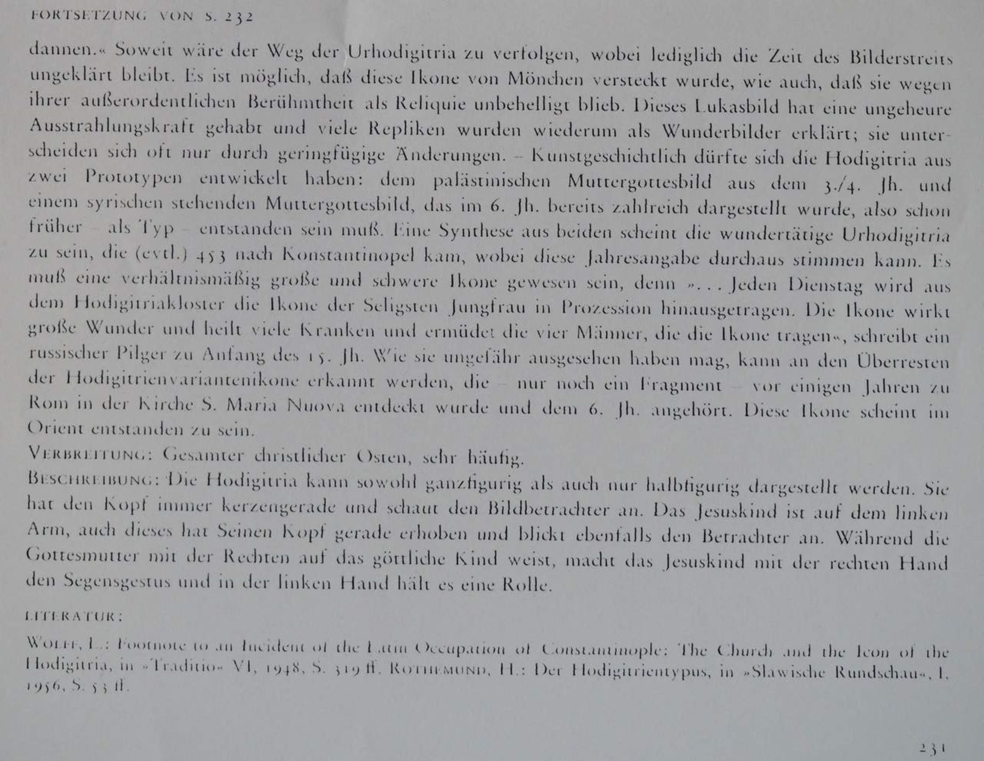 Russische Ikone " Gottesmutter Hodigitra" mit Silber-Oklad.  - Bild 7 aus 10