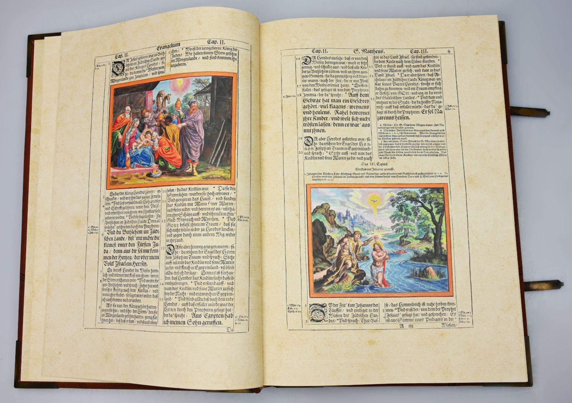 1 Faksimile "Das Neue Testament" mit versch. Städtebildern, ca. 32x45cm, Kaufpreis lt. Rechnung 2006 - Image 3 of 4