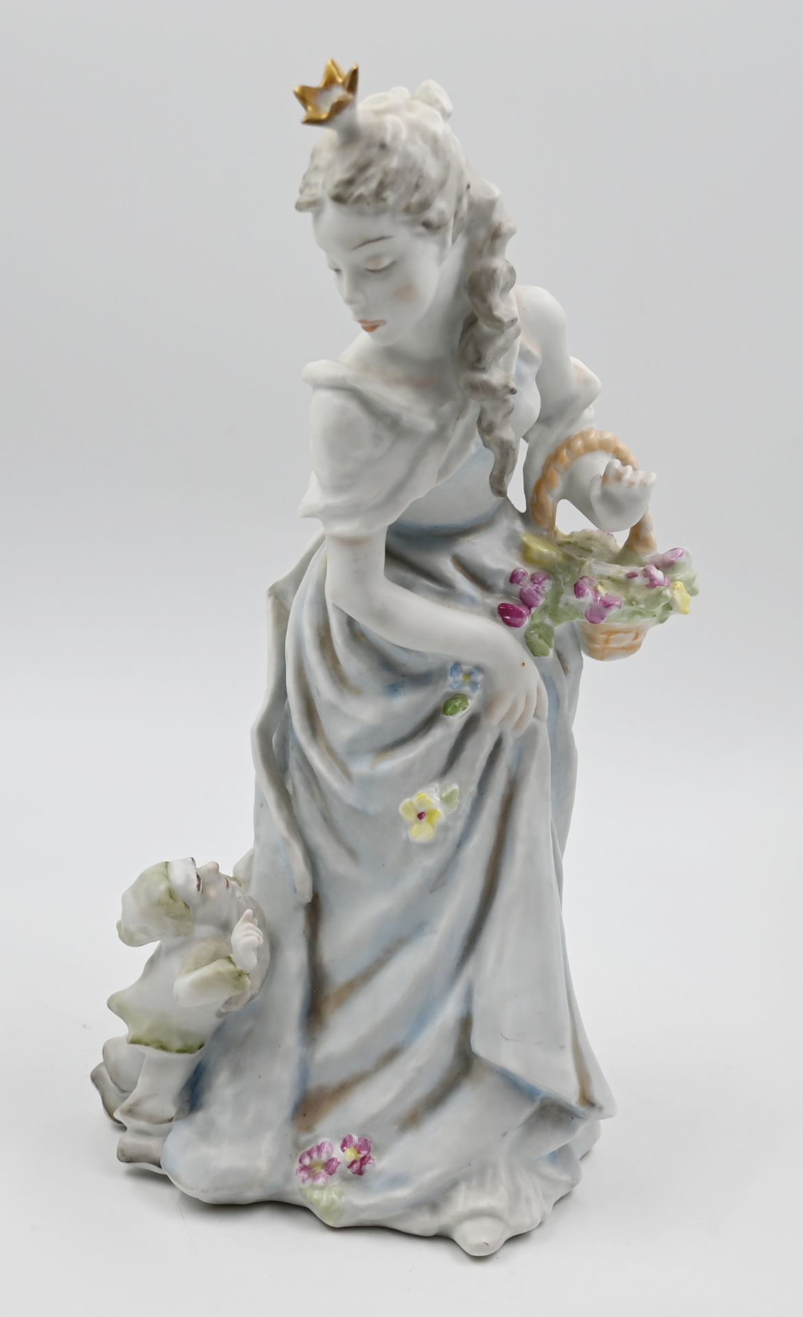 1 Figur Bisquitporzellan ROSENTHAL, "Schneewittchen", Entwurf Lore FRIEDRICH-GRONAU (1908-2002),