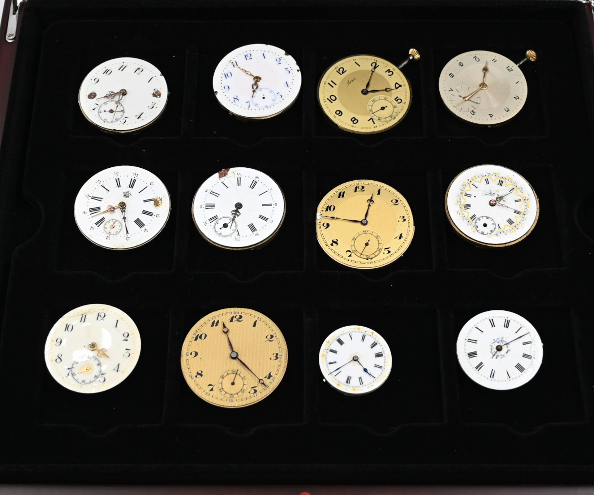 1 Konvolut Taschen-/Armbanduhren, sowie Taschenuhrenwerke 19./20.Jh., z.T. JUNGHANS, CITIZEN, umfang - Image 3 of 6