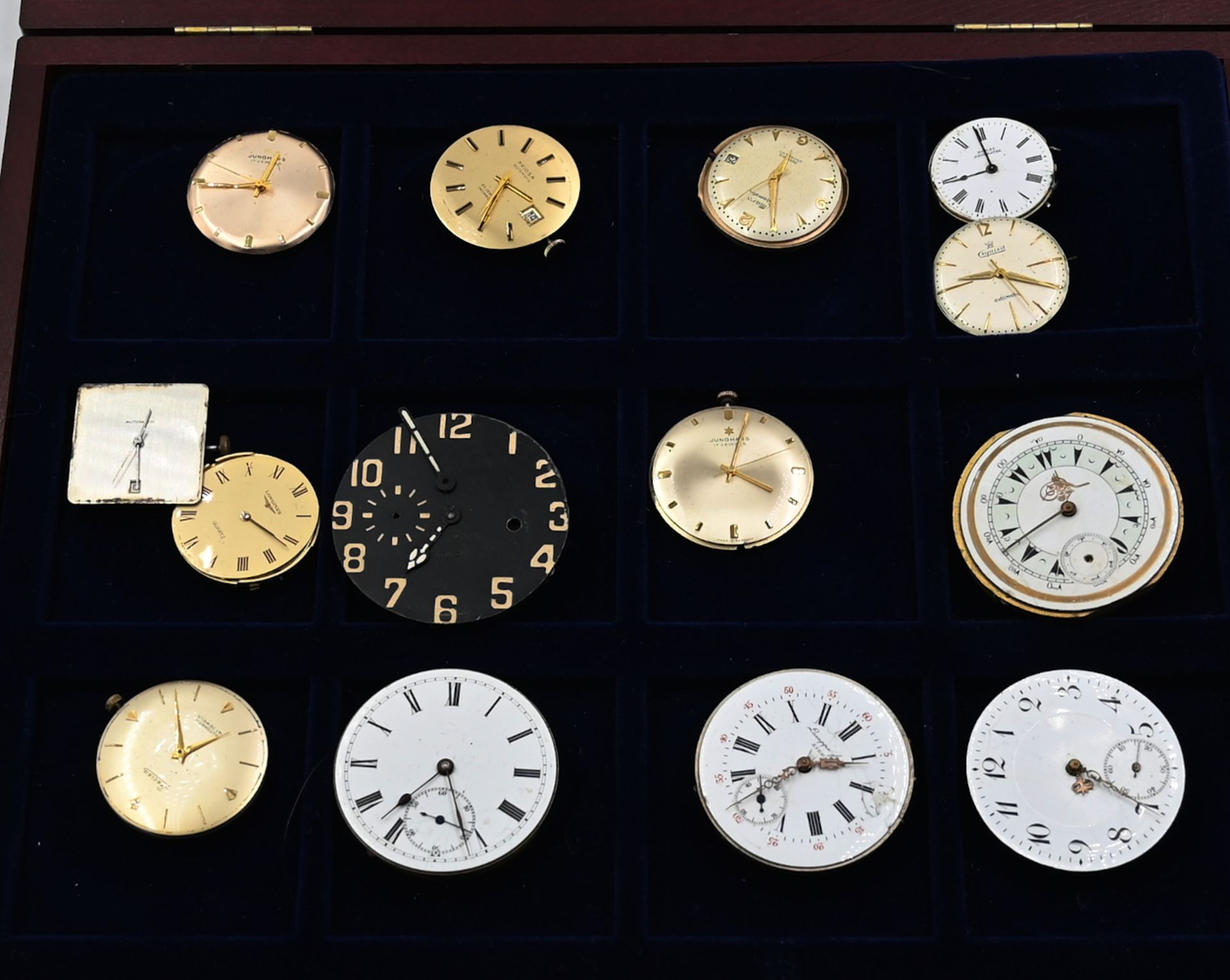 1 Konvolut Taschen-/Armbanduhren, sowie Taschenuhrenwerke 19./20.Jh., z.T. JUNGHANS, CITIZEN, umfang - Image 5 of 6