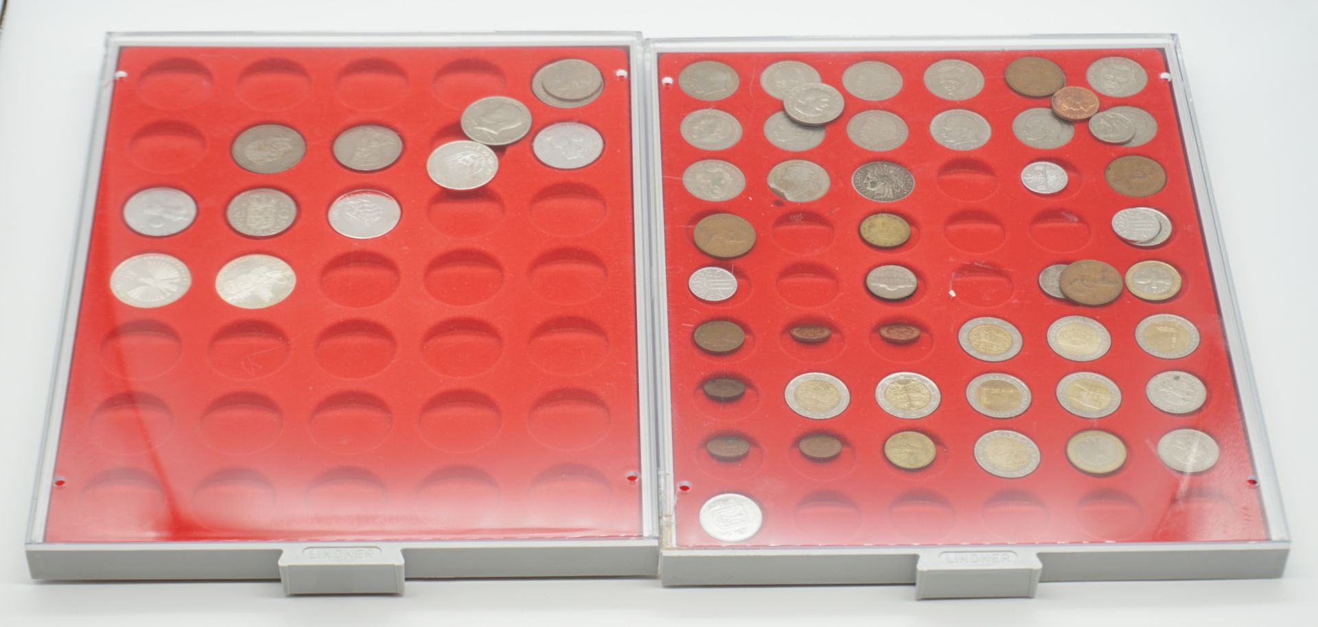 1 Konv. Münzen/Medaillen: Silber/Metall, BRD 5 DM, Kanada, Euros, Zahlgeld versch. Länder u.a., im K - Bild 3 aus 3