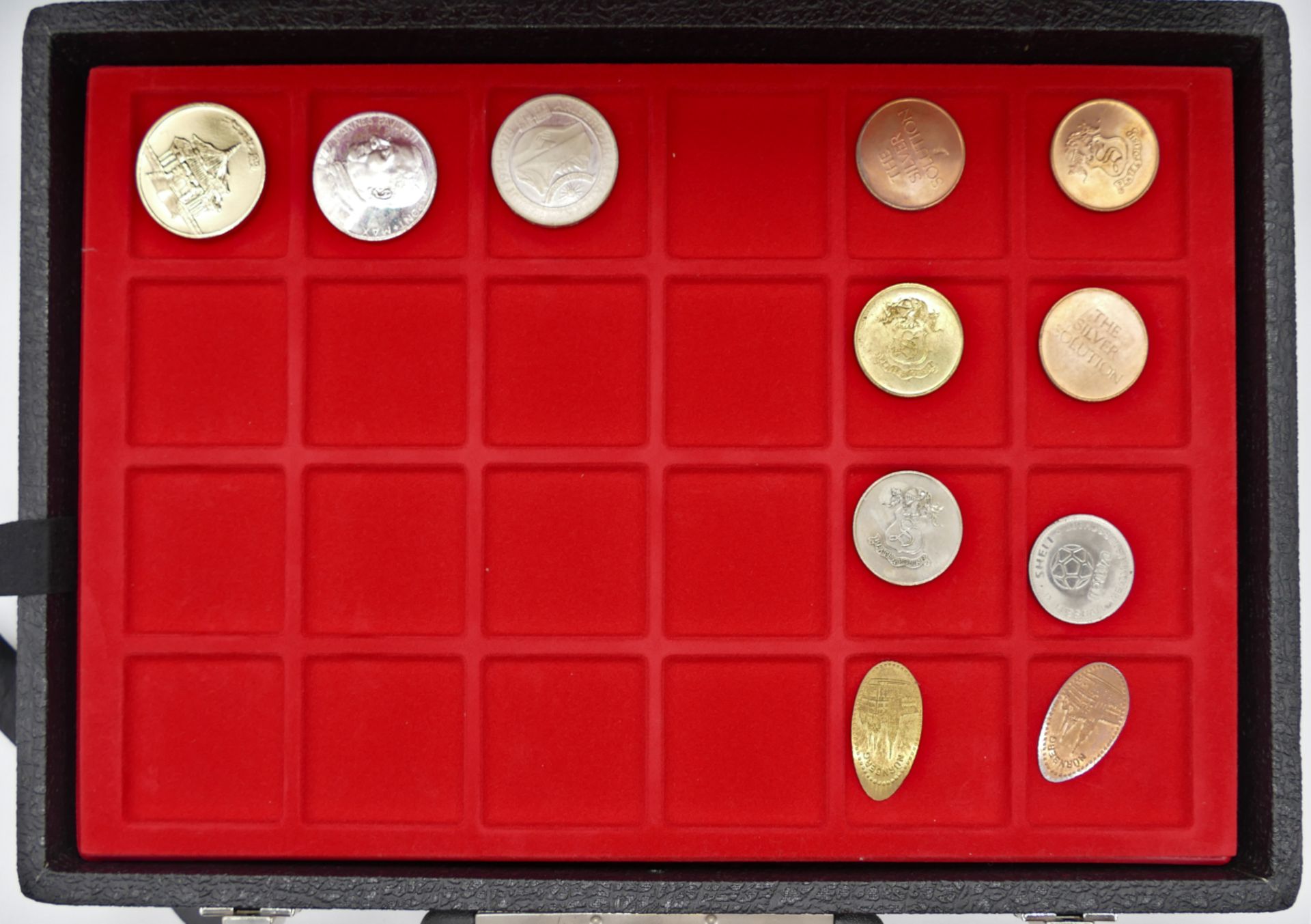 1 Münze GG England, 1 Konv. Münzen/Medaillen Si./Metall u.a. BRD 5/10 DM, Zahlgeld versch. Länder, i - Image 6 of 6