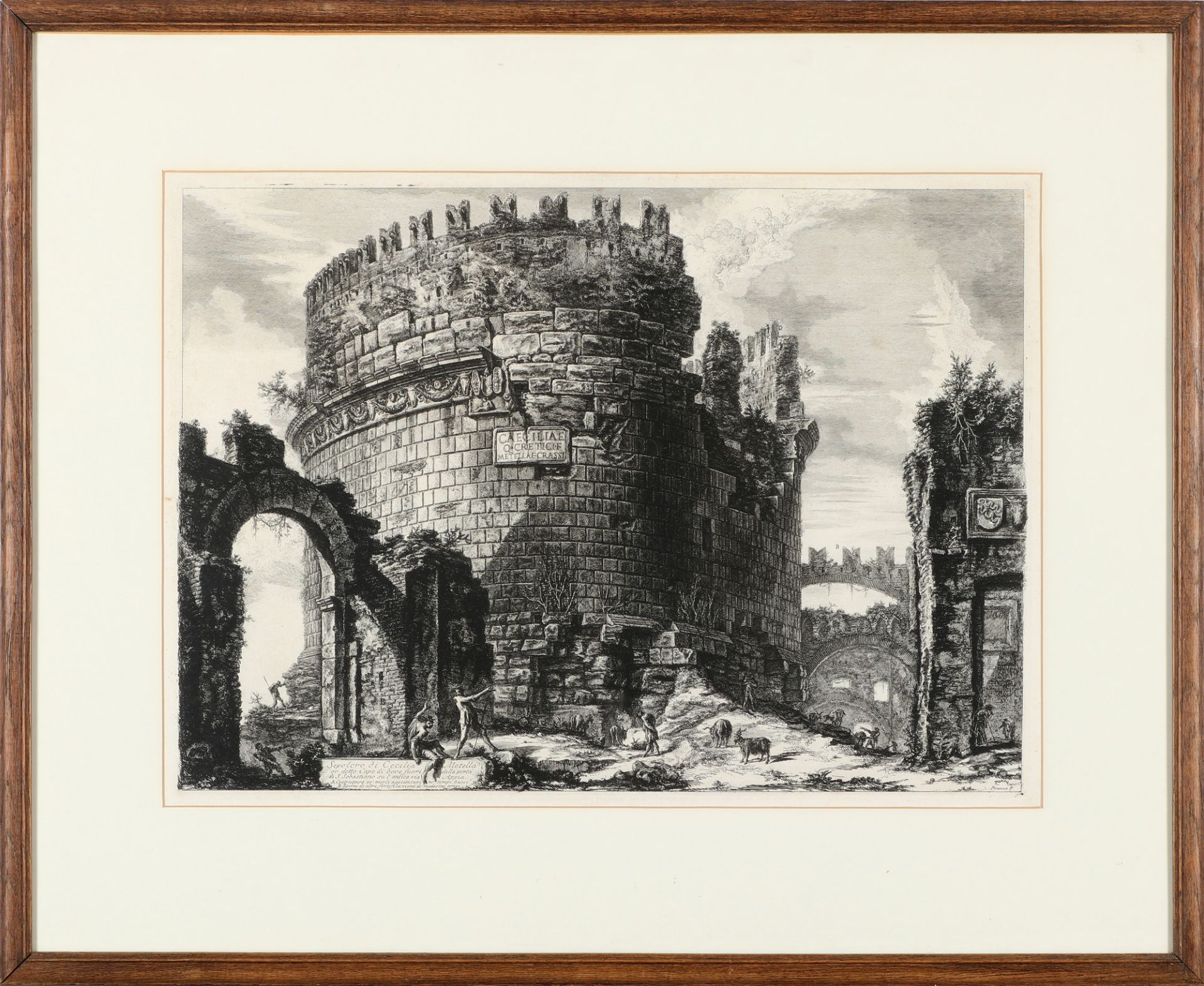 Francesco Piranesi, r.u.i.d.Pl.sig.