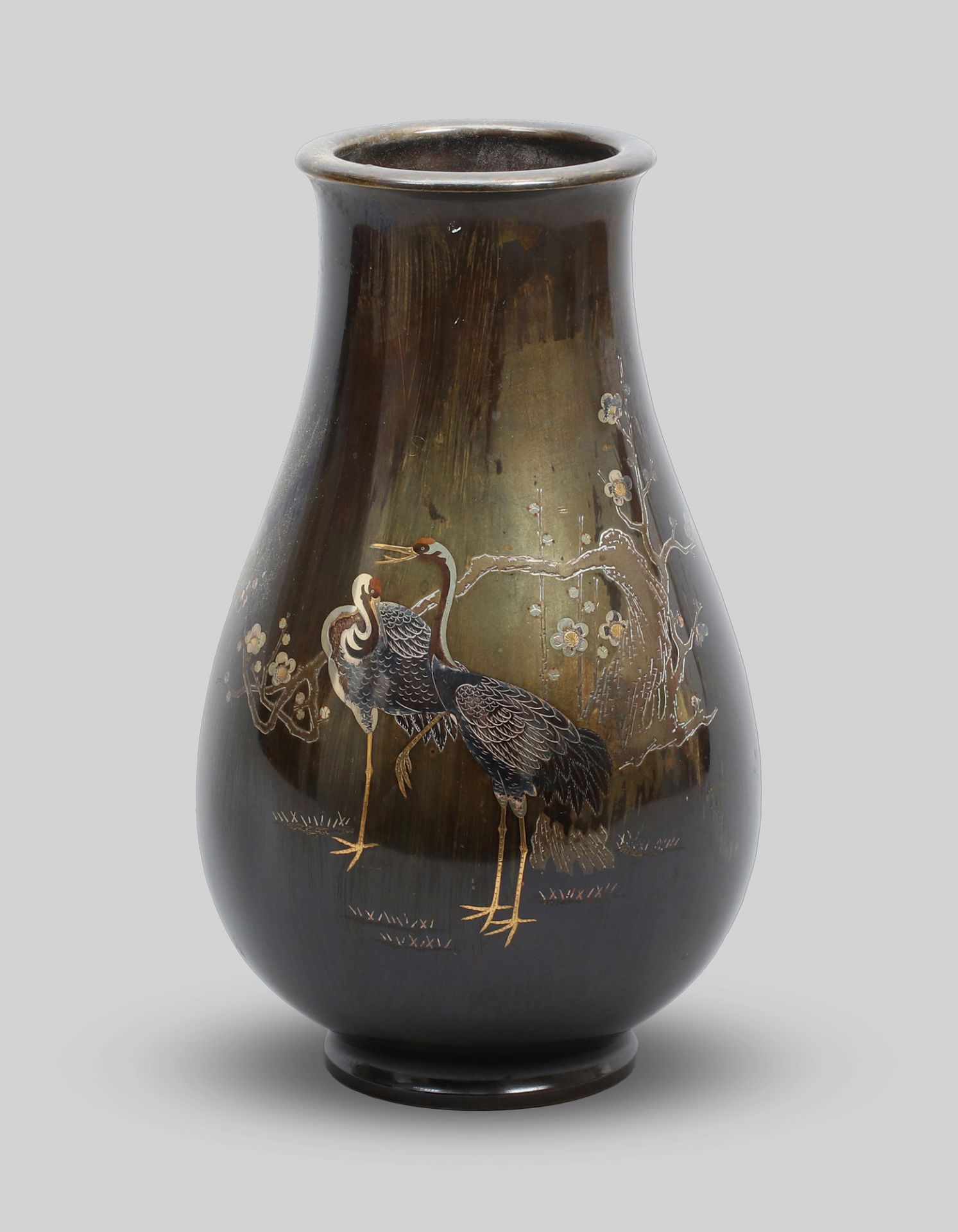 Vase, Japan, sig.