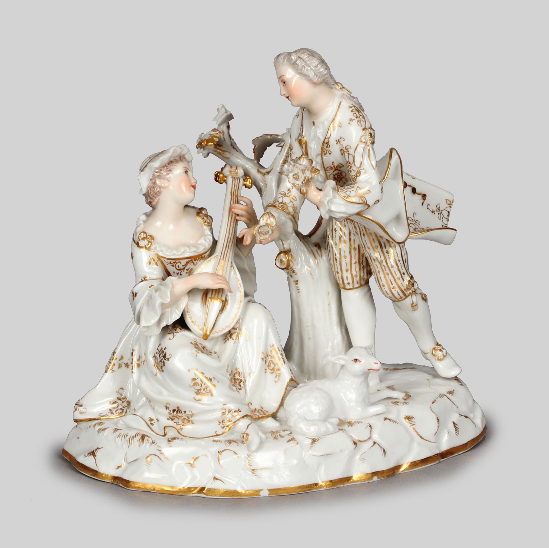 Gruppe, Meissen, um 1900