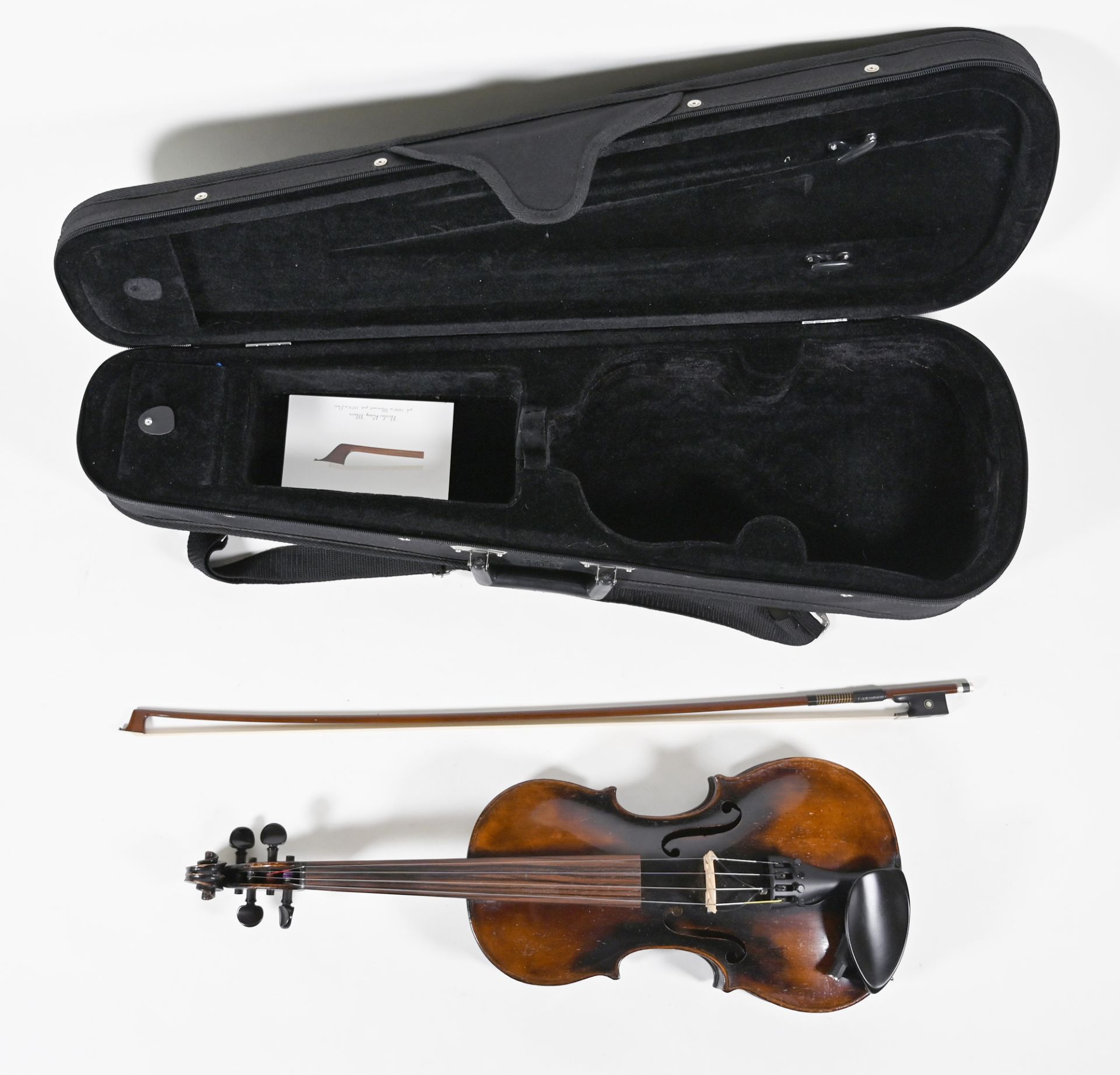 Violine, Etikett bez. Ferdinandus Gagliano