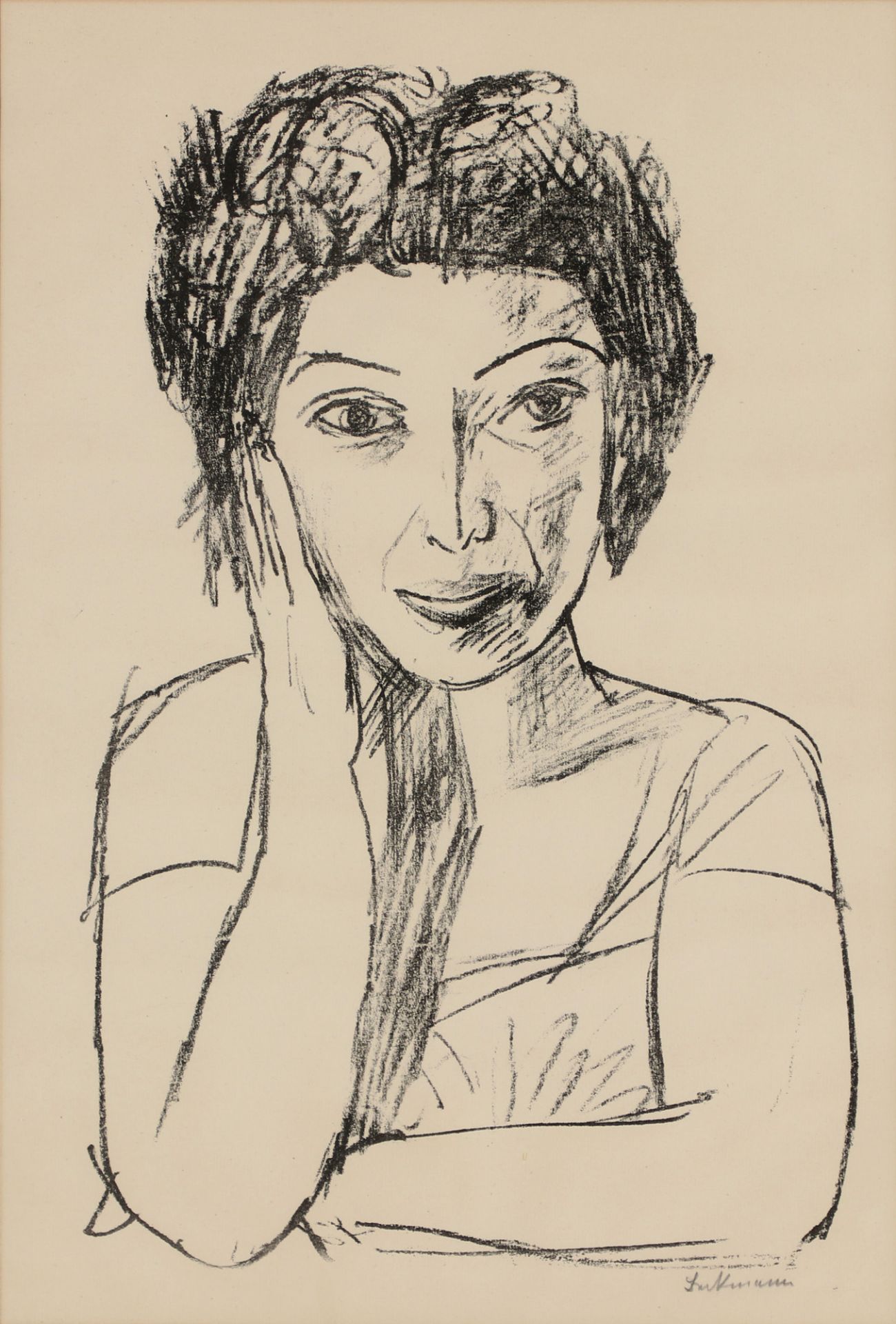 Max Beckmann, r.u.handsig.