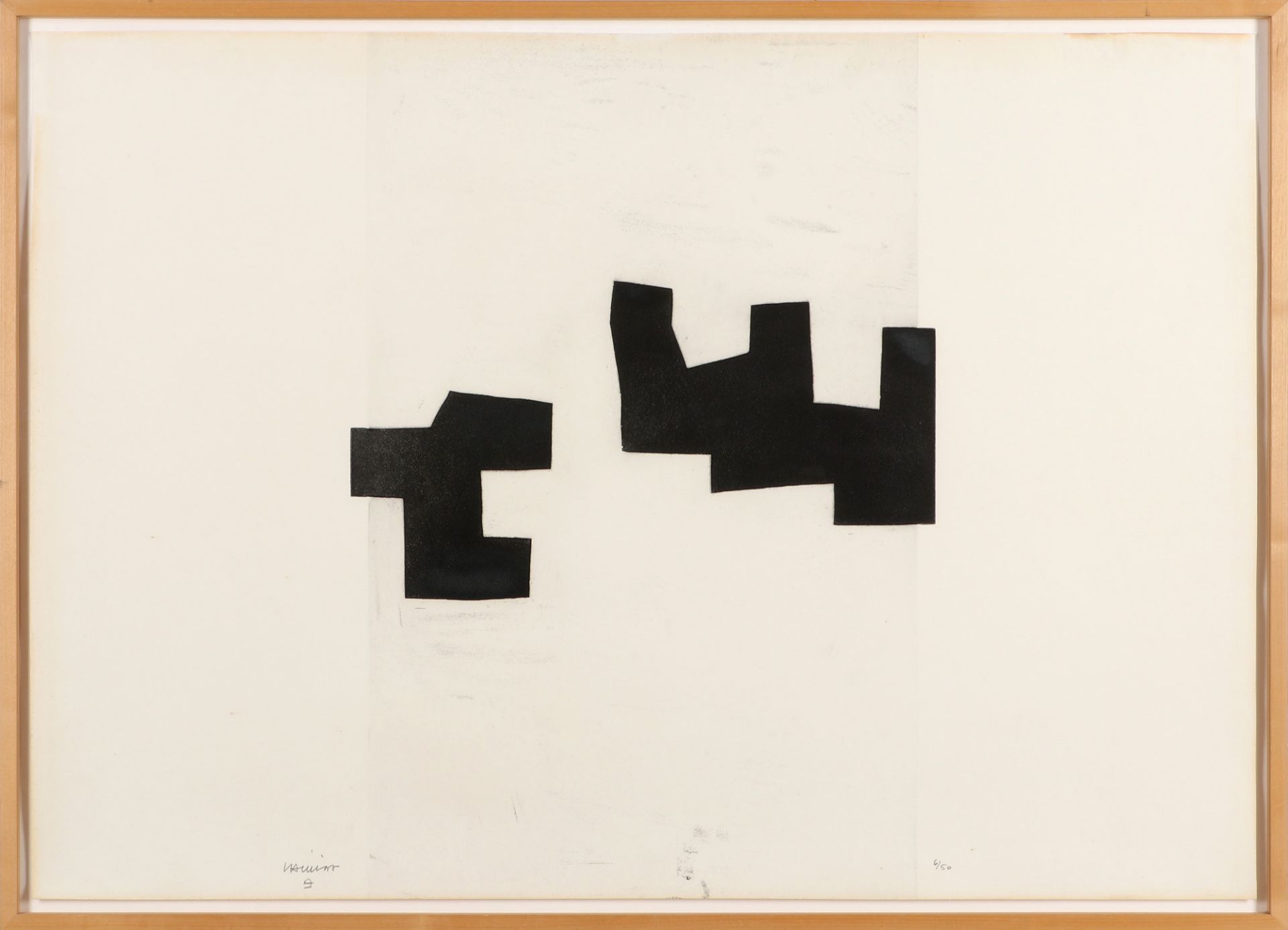 Eduardo Chillida, l.u.handsig.