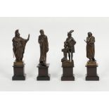 Vier Bronzefiguren, 'Gallineus'