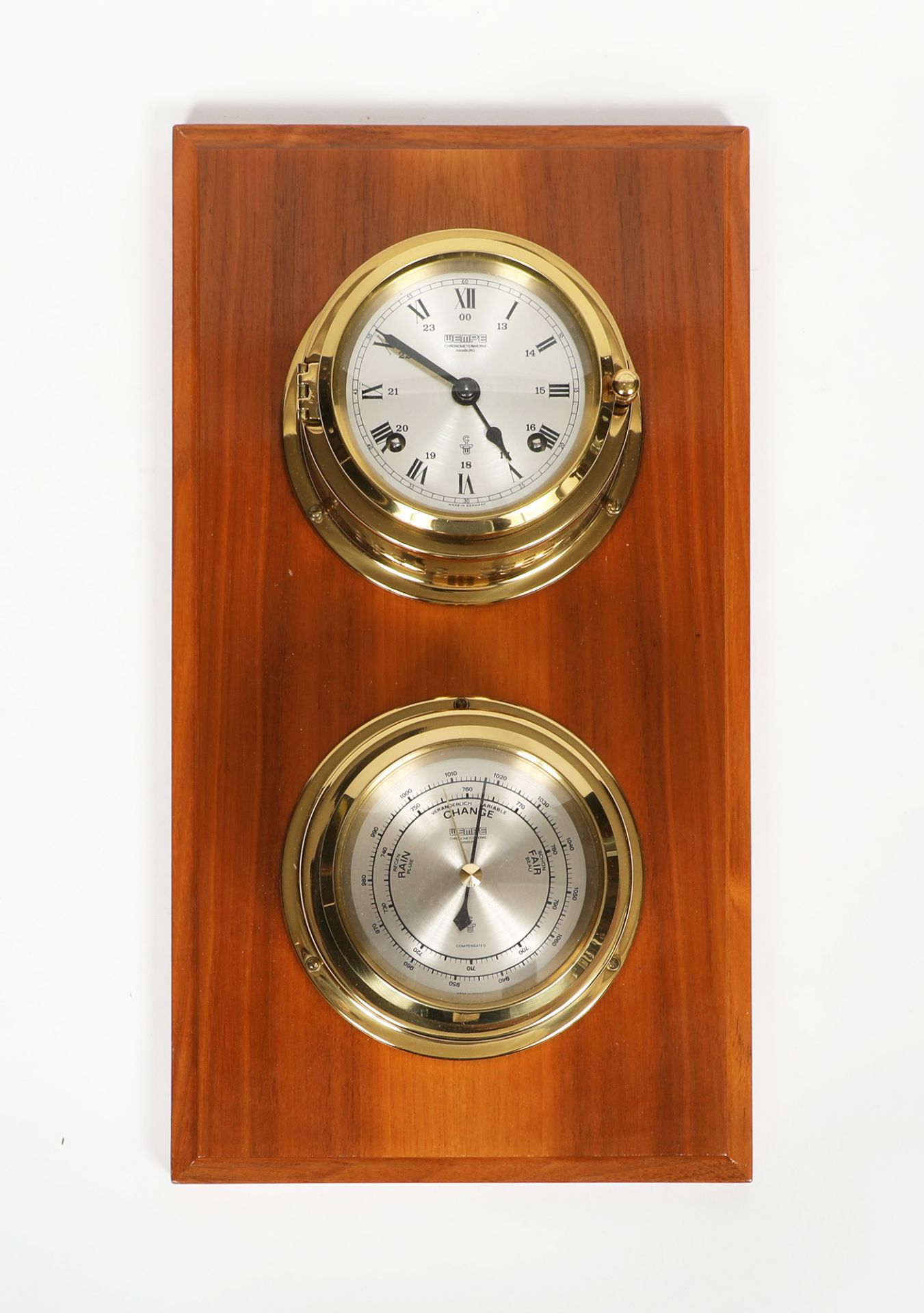 Schiffsuhr und -barometer, Wempe