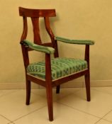Biedermeier Sessel, süddeutsch um 1830-40