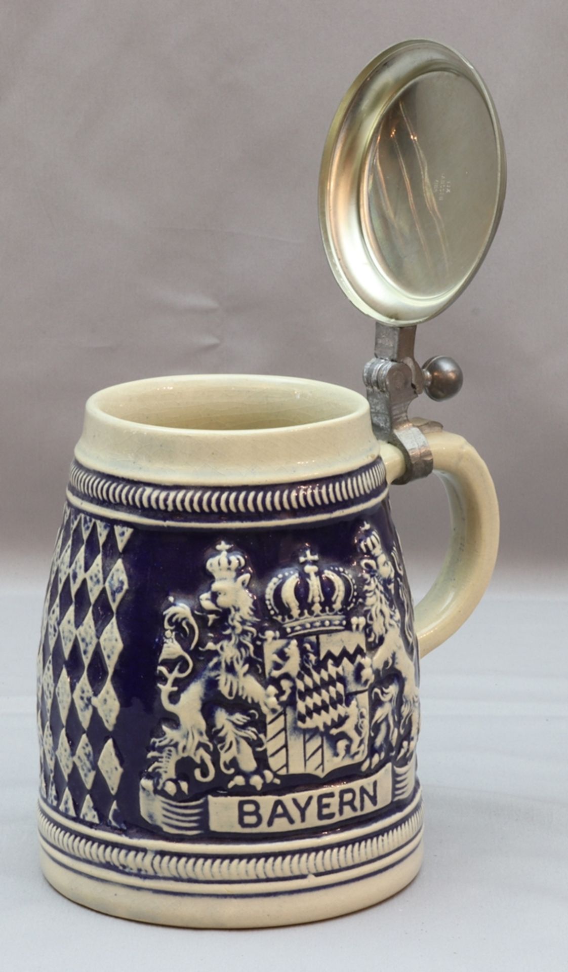 Bavarian beer mug, early 20th century, German - Image 3 of 3