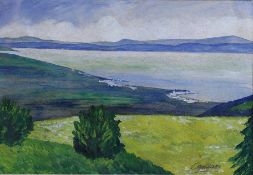 Albert Baur 1867-1959, Blick auf den Bodensee