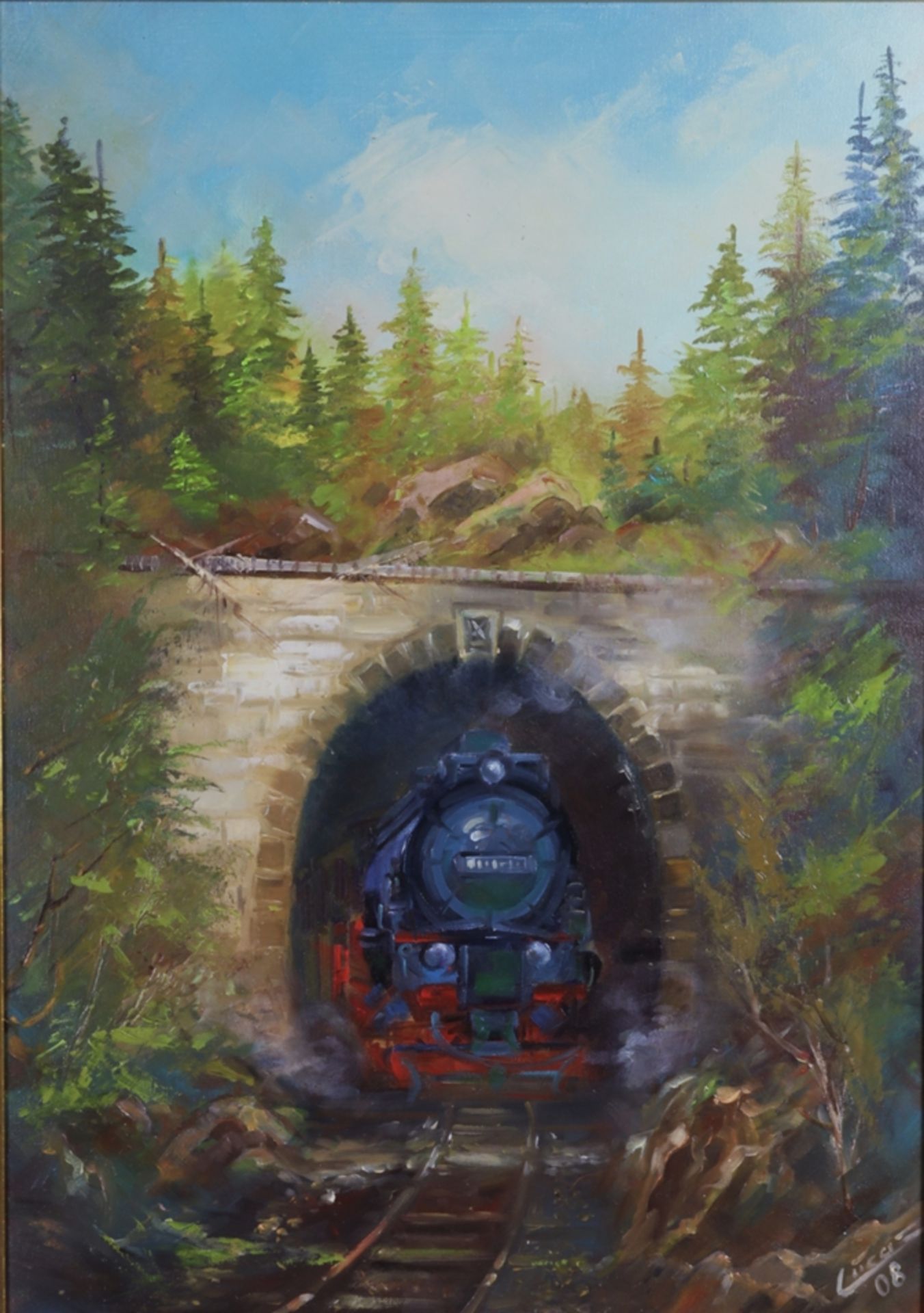 Ulrich Lucas 1952-2012, Tunnel im Thumkuhlental Wernigerode