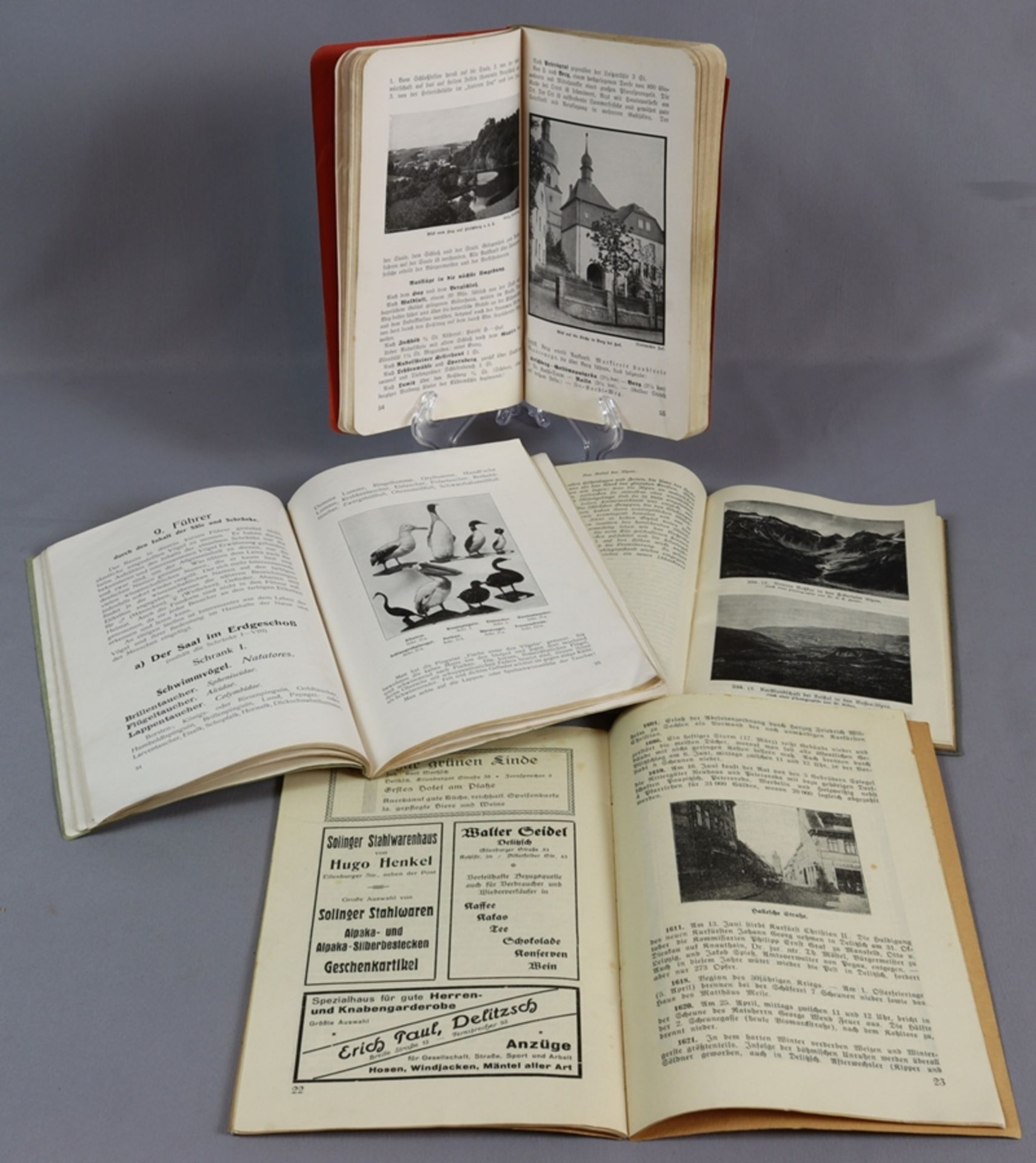 Collection - 11 vers. Travel guides, city chronicles, travel descriptions, museum guides etc. 19th  - Image 3 of 3