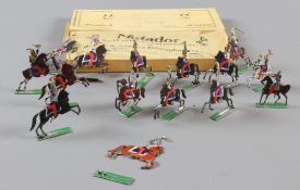 Zinnsoldaten, Französische Kürassiere im Angriff 1870, deutsch