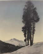 Hans Opis 1904-1969, verschneite Winterlandschaft