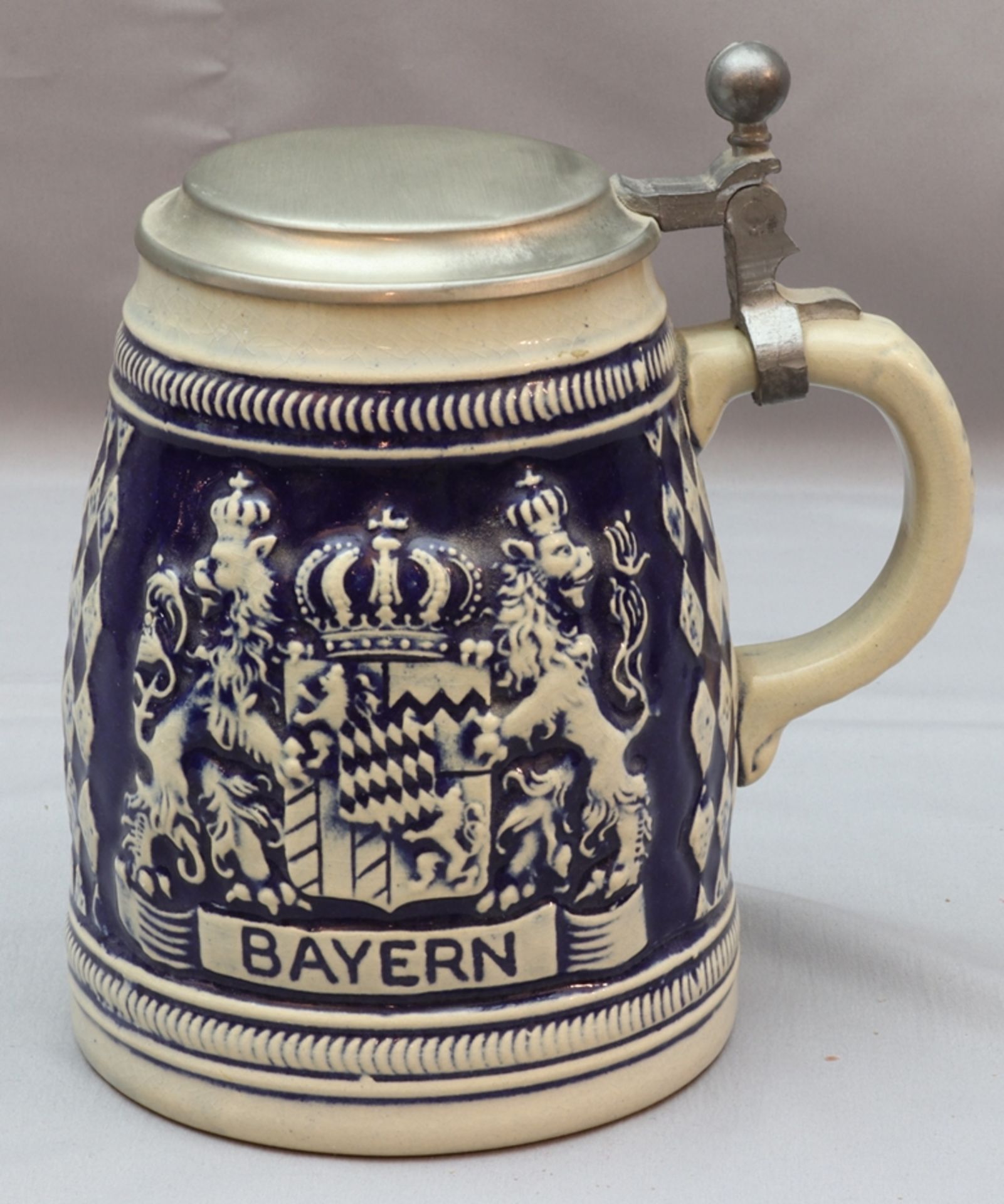 Bavarian beer mug, early 20th century, German