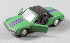Blechspielzeug, Marke Schuco Modell VW-Porsche der 70er Jahre des 20. Jh., deutsch 